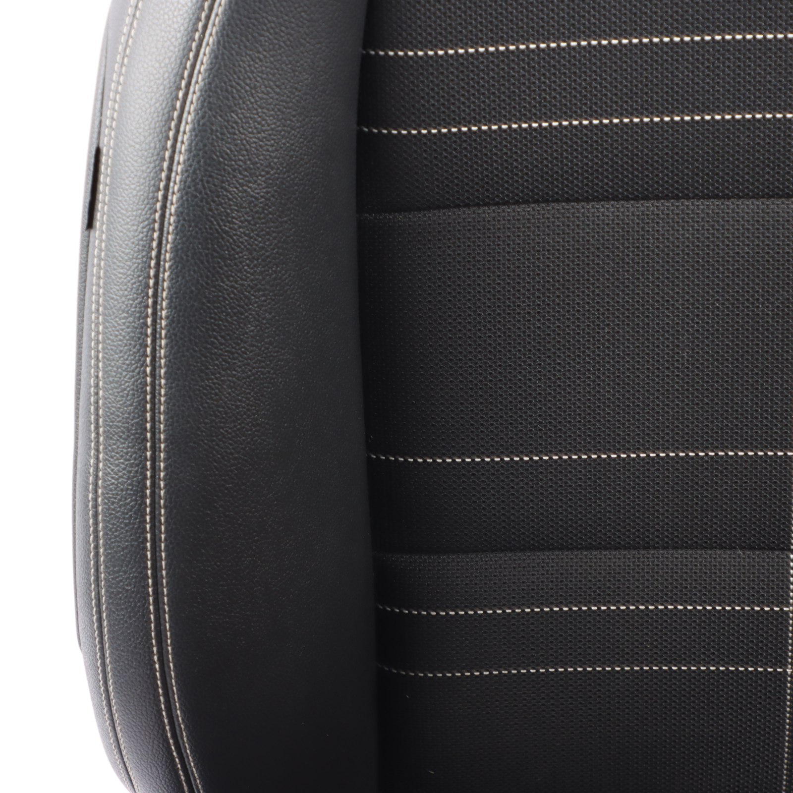 Mercedes W176 Front Seat Sport Right O/S Leather / Cloth Black