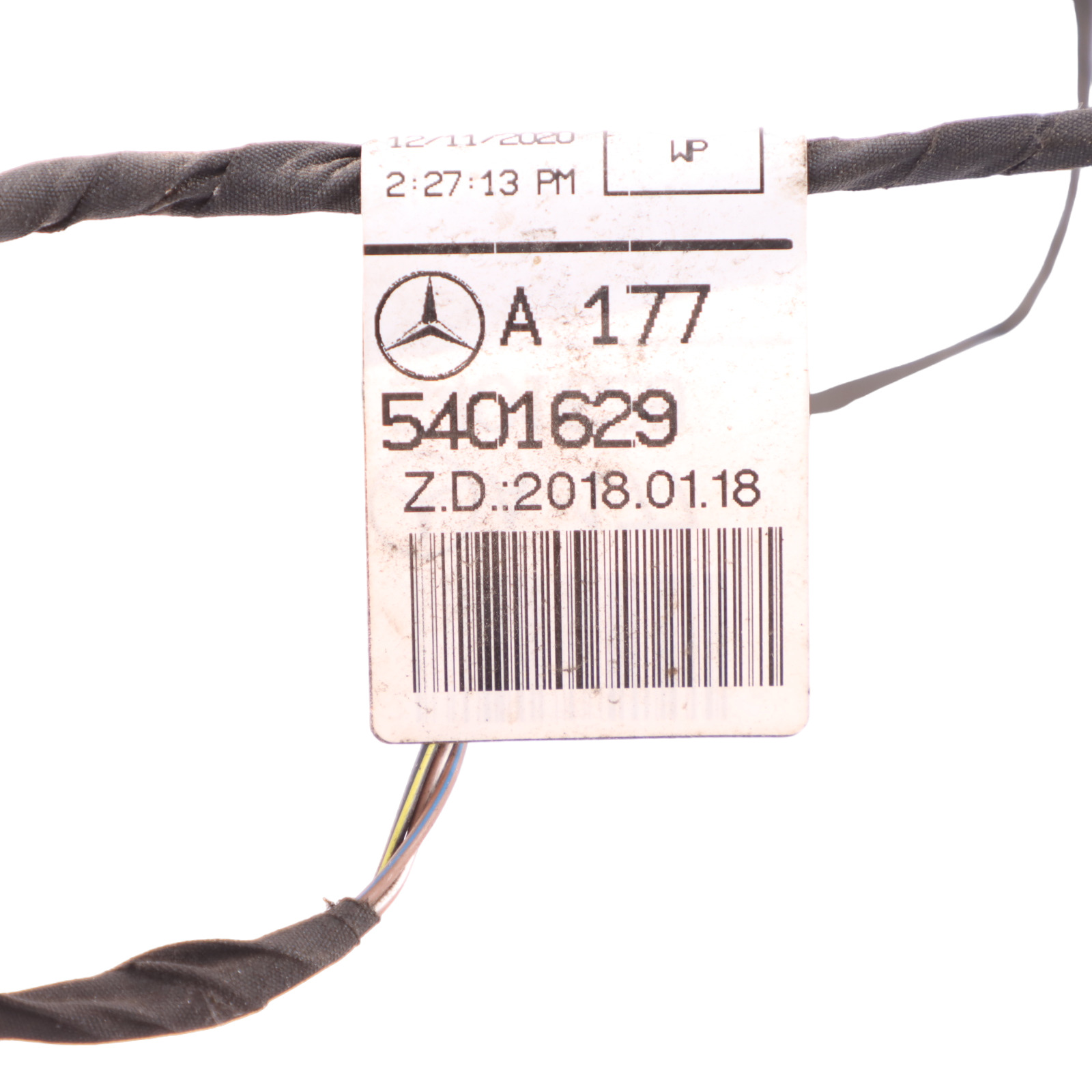 Mercedes W177 Rear Bumper PDC Wiring Loom Parking Sensor A1775401629