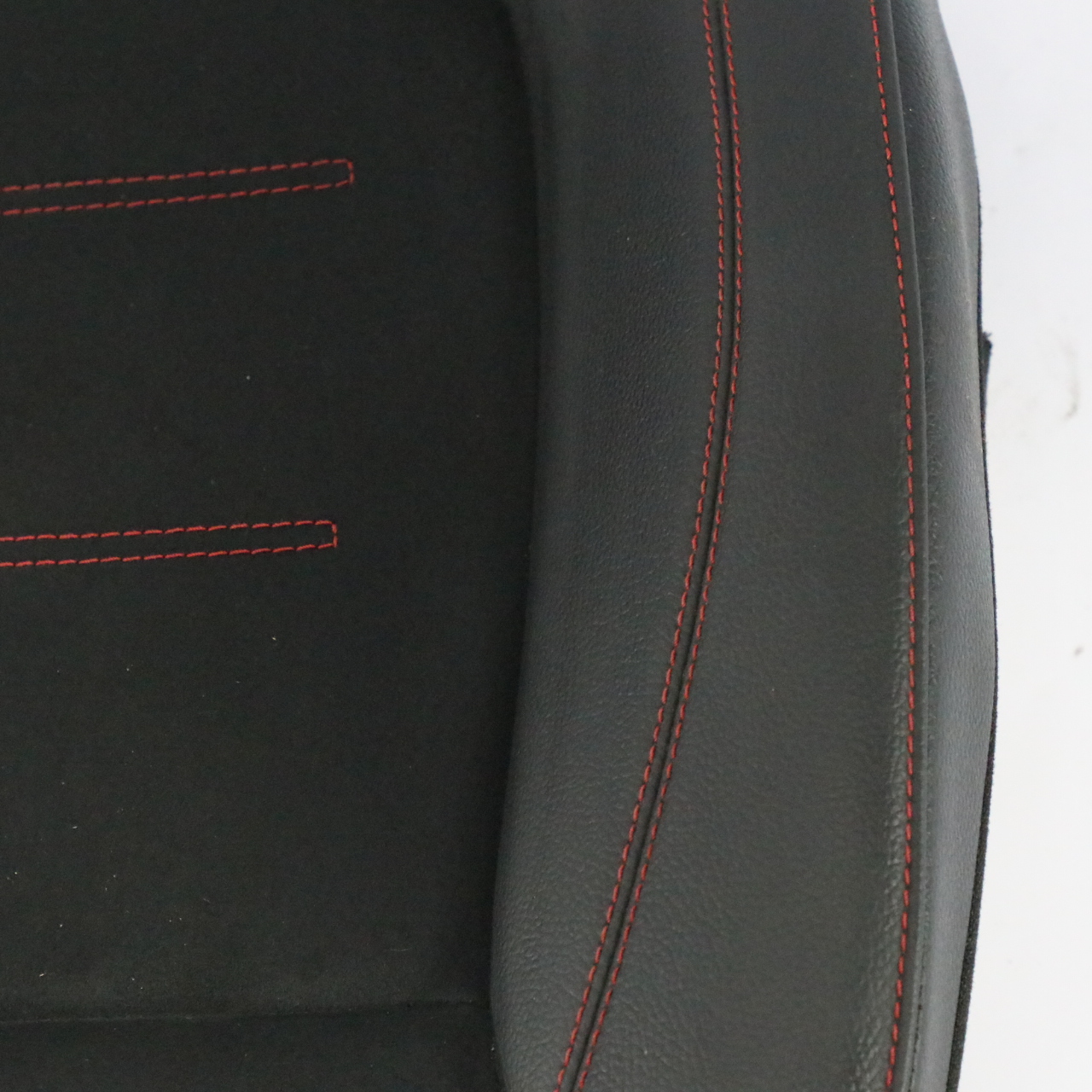 Mercedes H243 Front Seat Cover Cushion Left N/S Imitation Leather Fabric Black