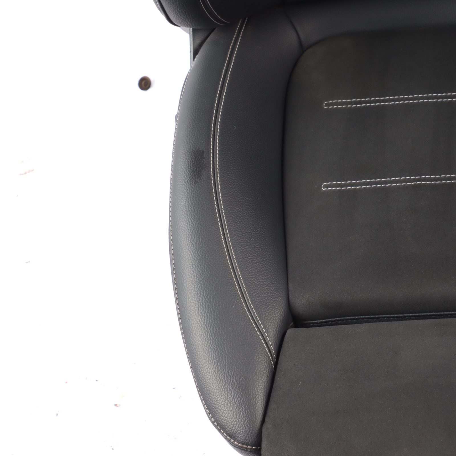 Front Seat Mercedes C118 W177 Left N/S Fabric Imitation Leather Black