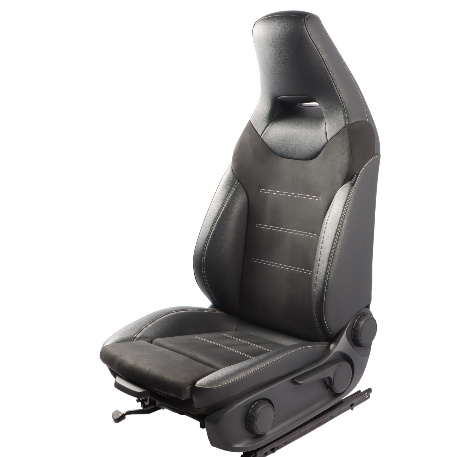 Front Seat Mercedes C118 W177 Left N/S Fabric Imitation Leather Black