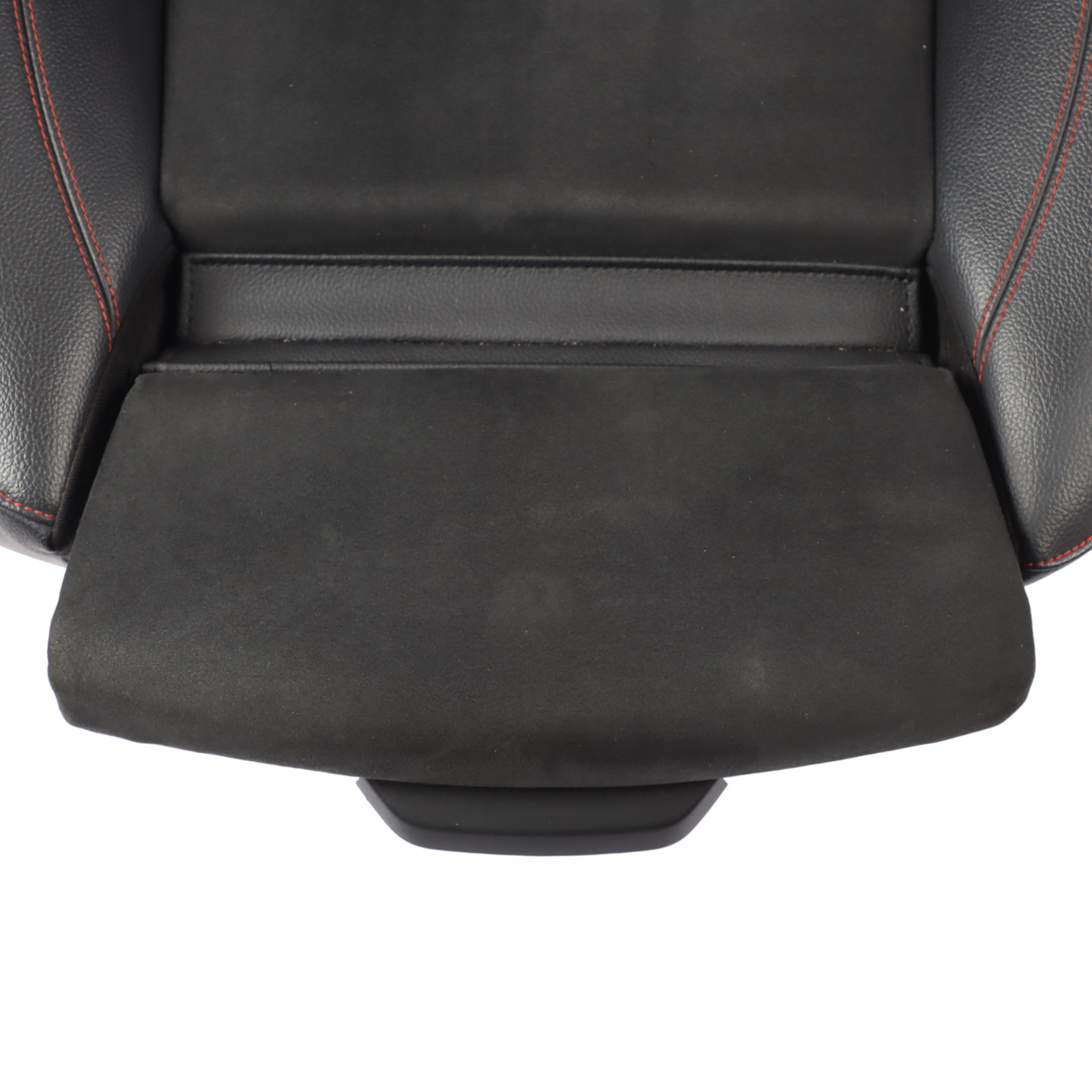 Mercedes W177 Front Seat  Right O/S Fabric Imitation Leather Black Red Threads