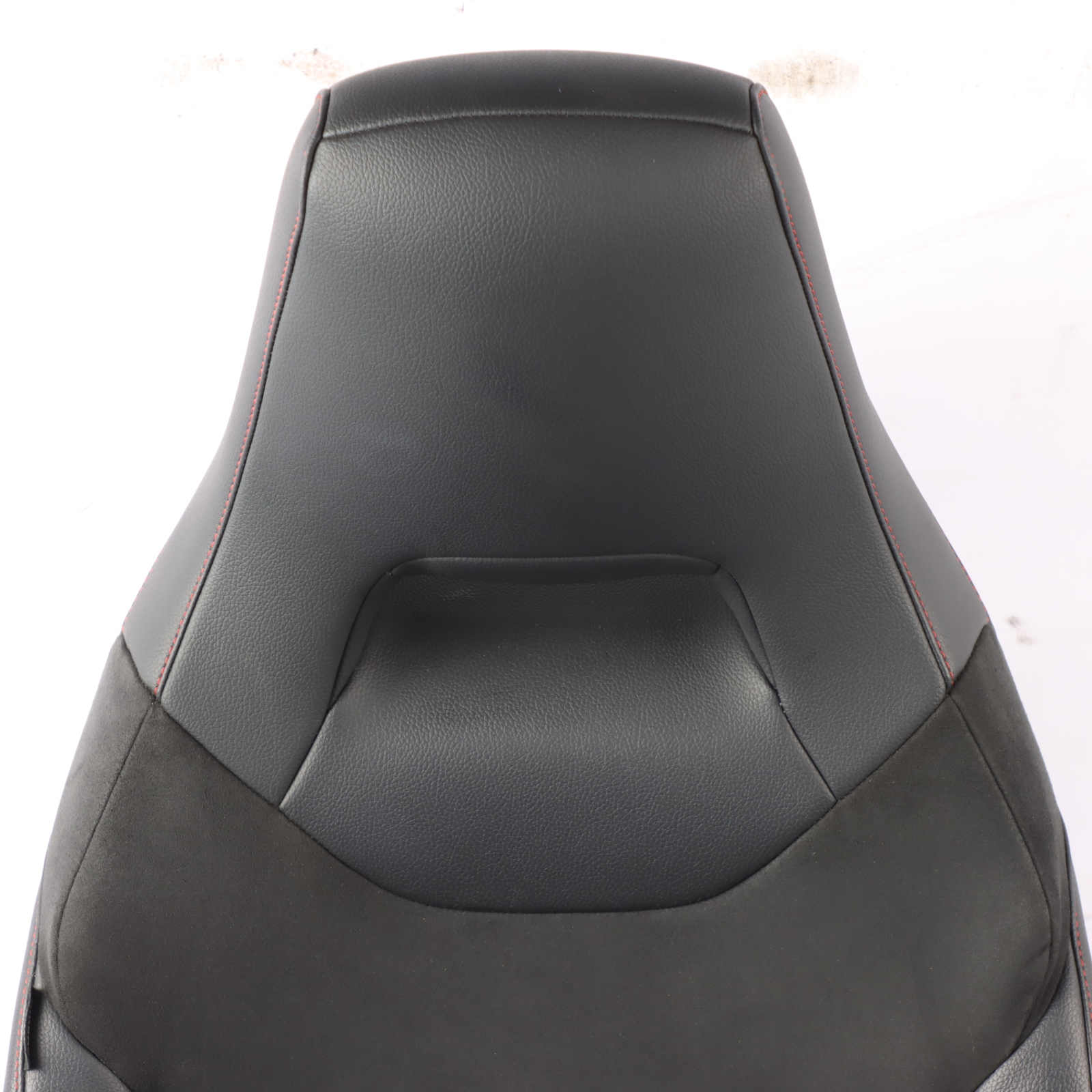 Mercedes W177 Front Seat  Right O/S Fabric Imitation Leather Black Red Threads