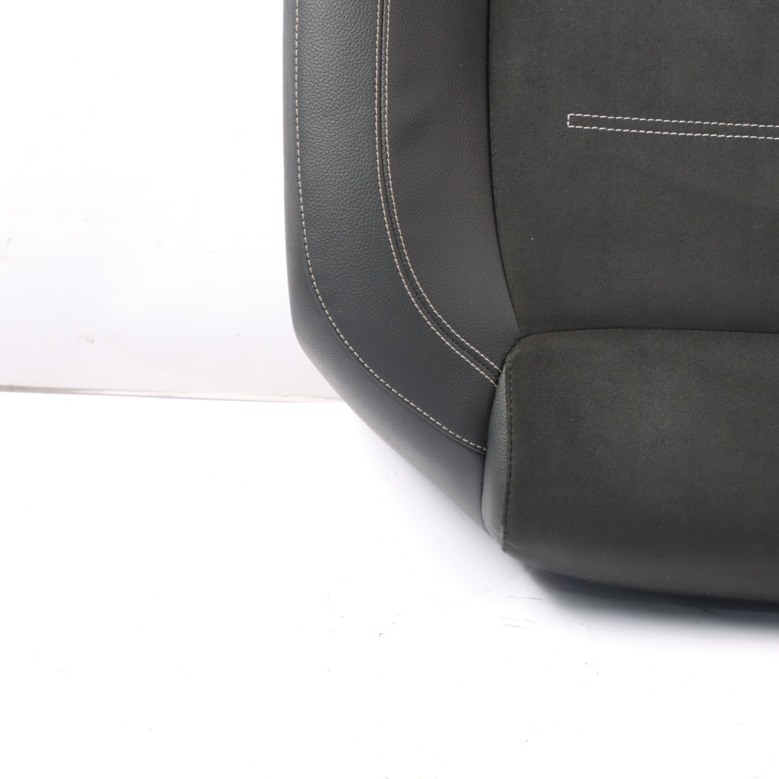 Rear Bench Mercedes C118 W177 Seat Couch Cover Cloth Fabric Leather Black