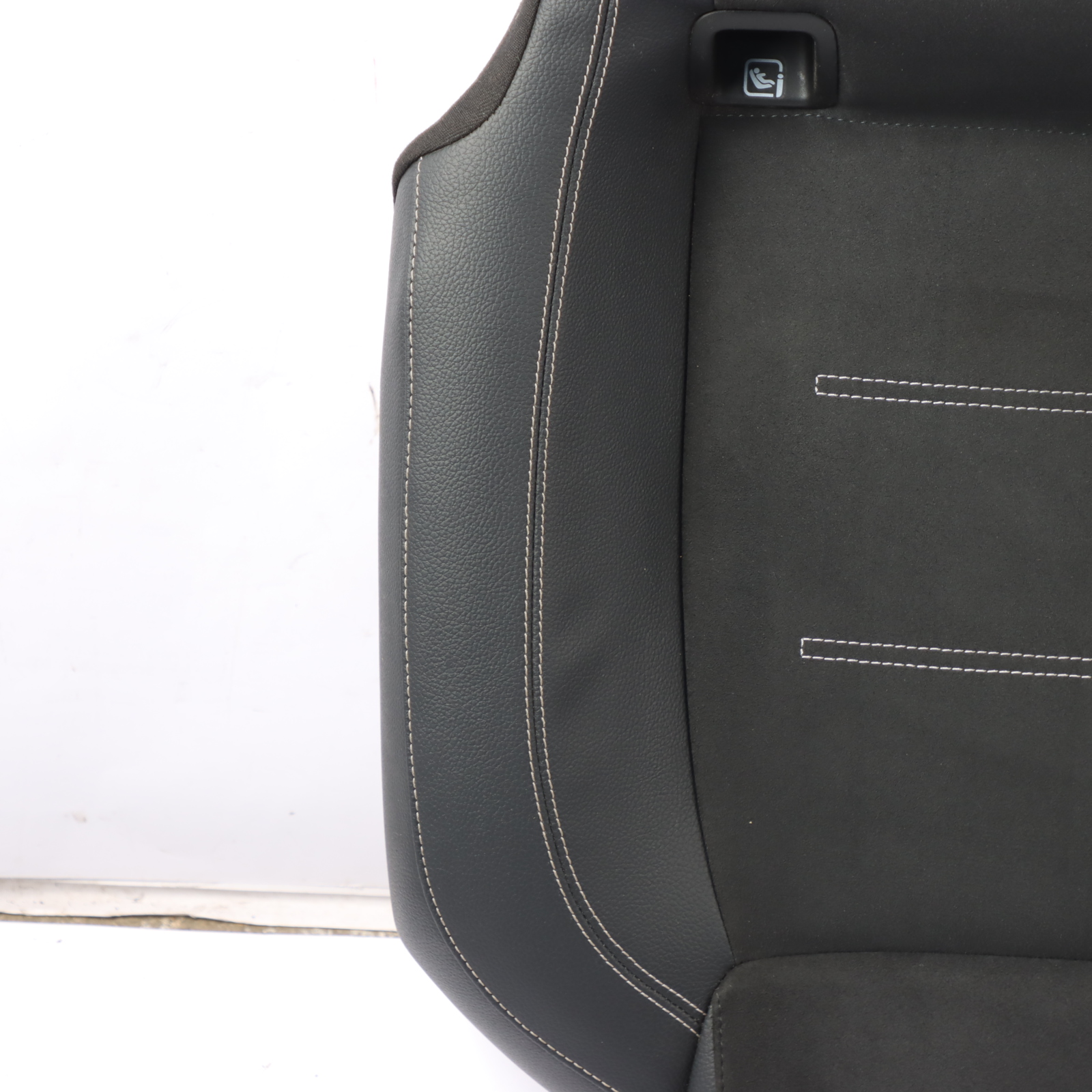 Rear Bench Mercedes C118 W177 Seat Couch Cover Cloth Fabric Leather Black