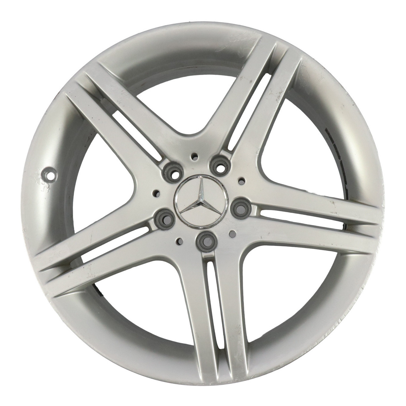 Mercedes W203 Silver 5-Double Spoke 18" ET:36 7,5J A2034015502