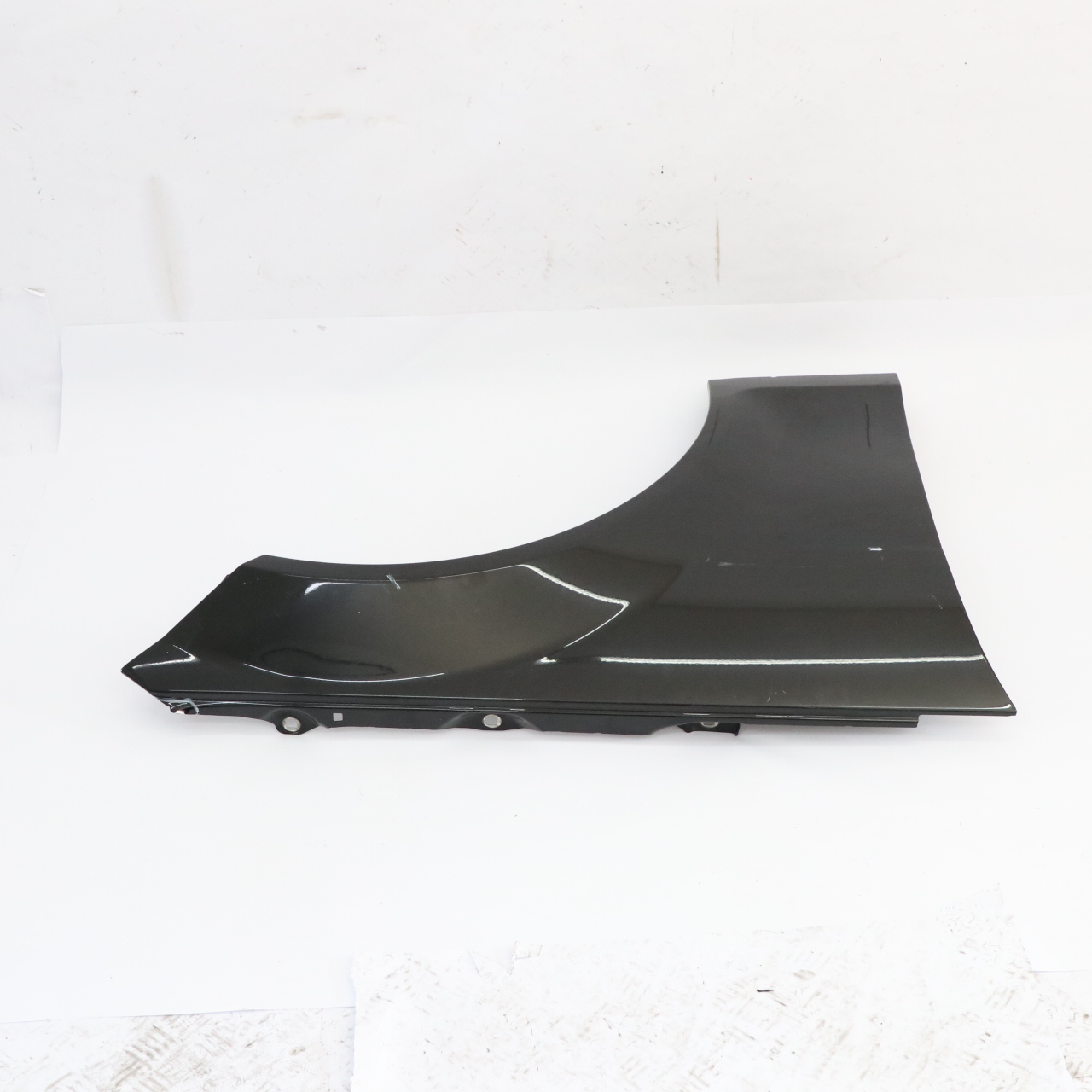 Mercedes W204 Side Wing Panel Front Right O/S Fender Obsidian Black - 197