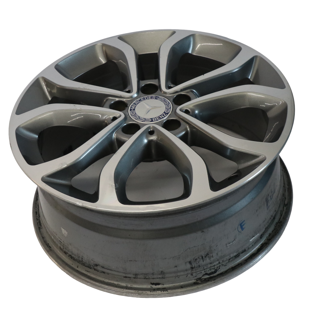 Wheel Rim Mercedes W205 Alloy 5-Double-Spoke 17" 7J ET:48,5 A2054010200