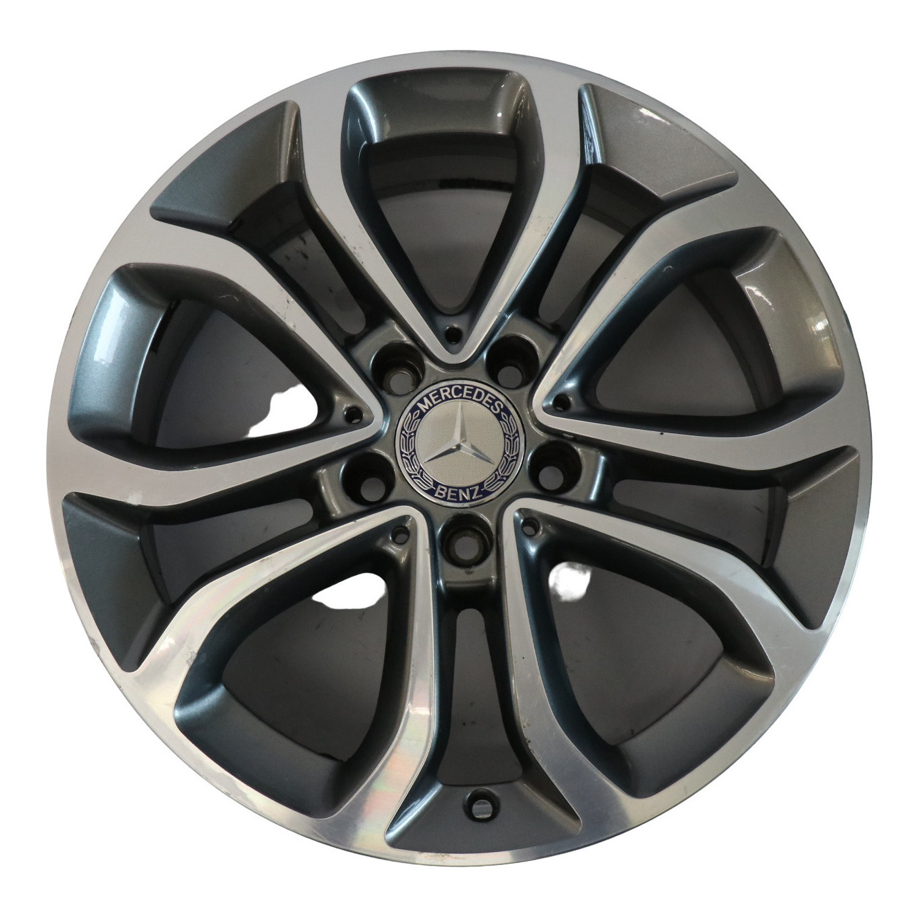 Wheel Rim Mercedes W205 Alloy 5-Double-Spoke 17" 7J ET:48,5 A2054010200