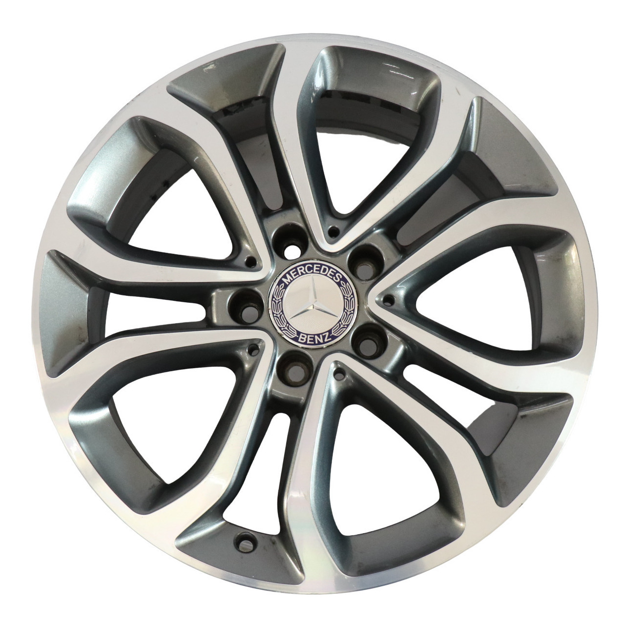 Wheel Rim Mercedes W205 Alloy 5-Double-Spoke 17" 7J ET:48,5 A2054010200