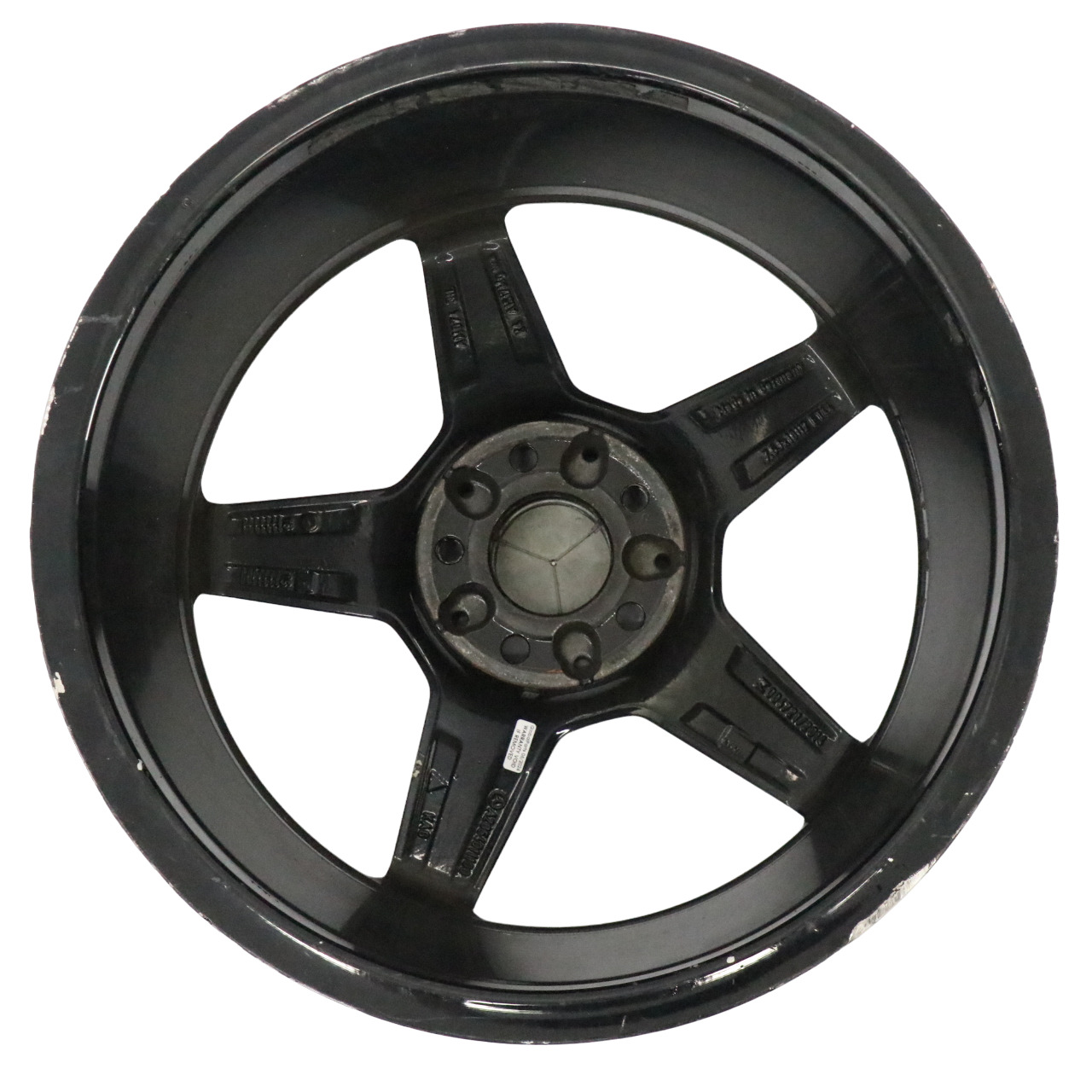 Mercedes W205 Black AMG Alloy Wheel Rim 5 Spoke 18" 7,5J ET:44 A2054011100