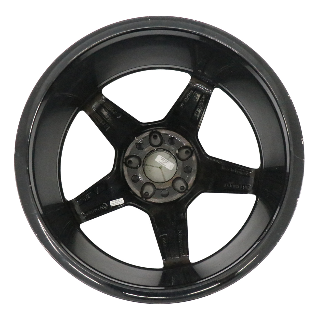 Mercedes W205 Black AMG Alloy Wheel Rim 5 Spoke 18" 8,5J ET:49 A2054011200