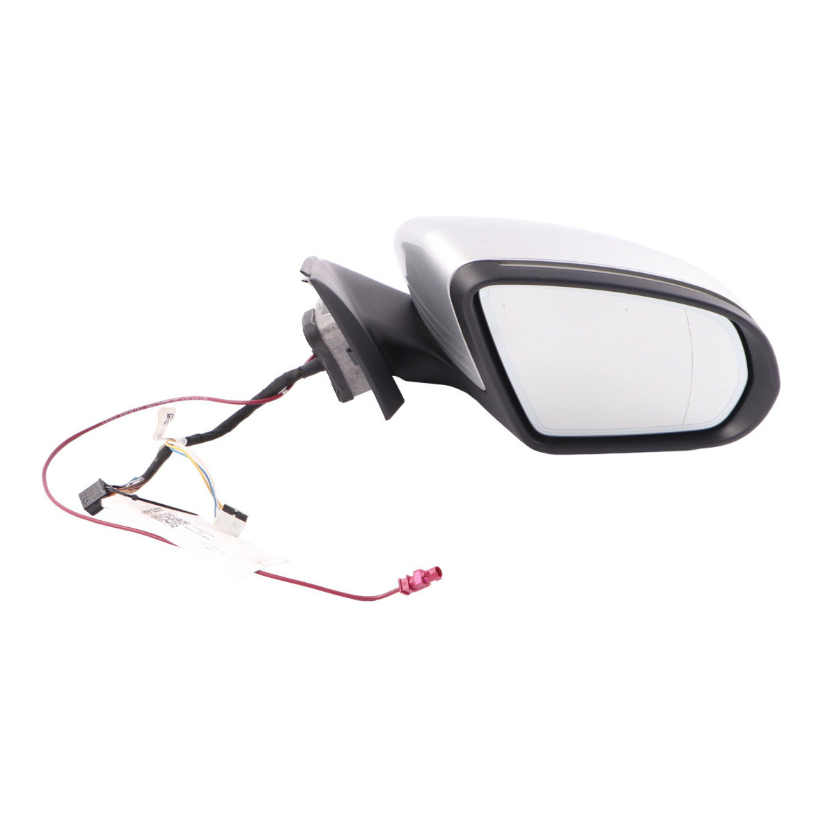 Wing Mirror Mercedes W205 Sedan Outside Door Right O/S Iridium Silver -775