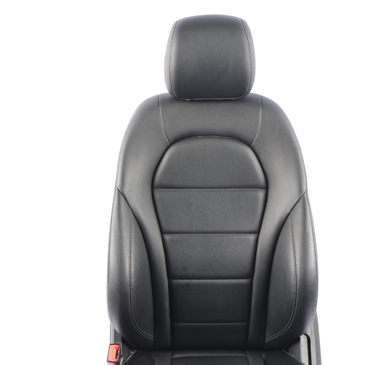 Imiation Leather Seat Mercedes W205 S205 Heated Front Left N/S Black Electric