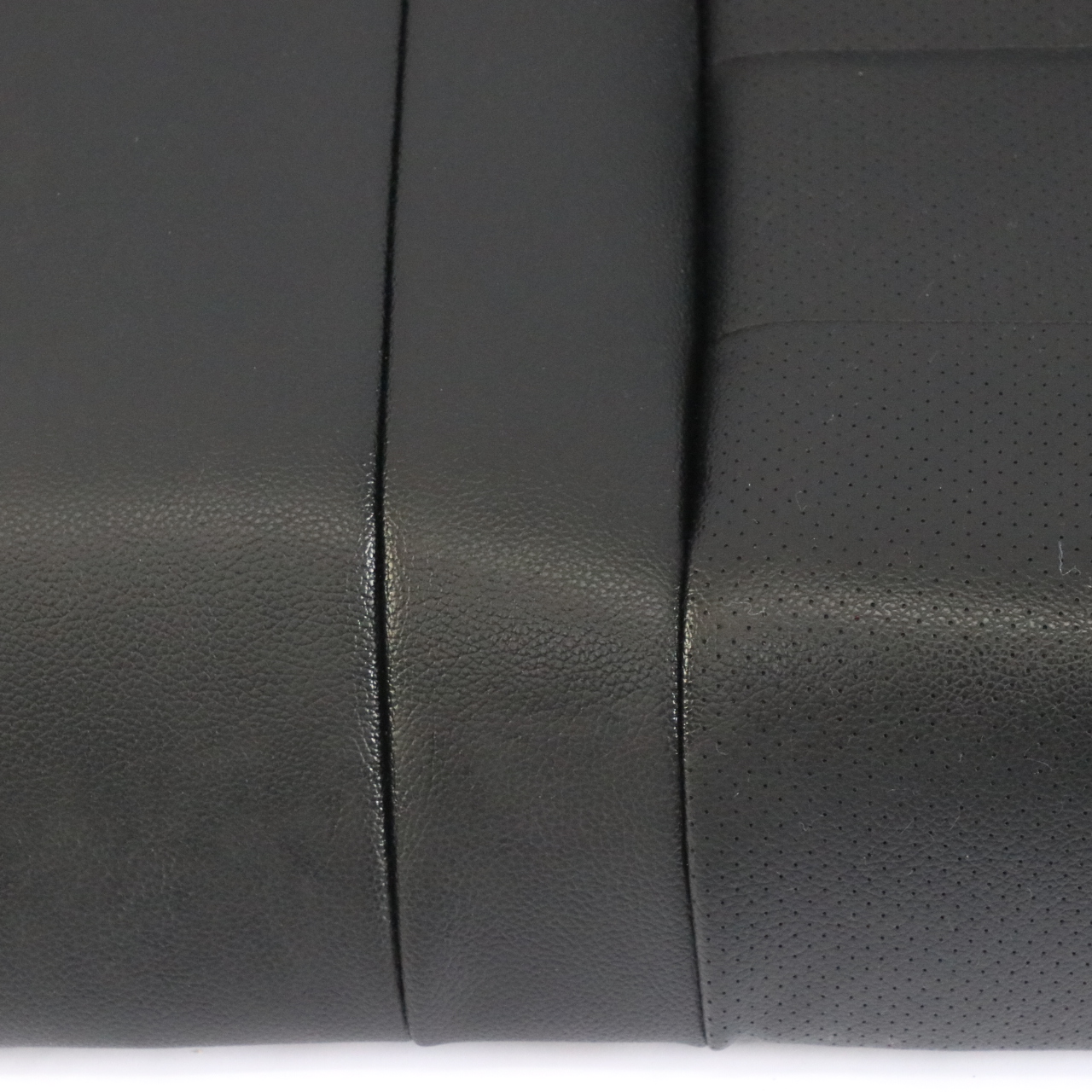 Mercedes W205 Rear Seat Bench Couch Covering Trim Black Imitation Leather