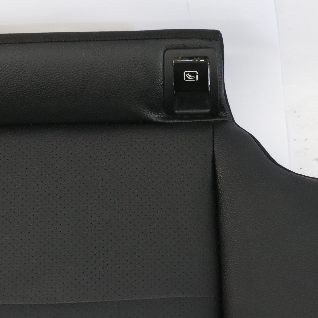 Mercedes W205 Rear Seat Bench Couch Covering Trim Black Imitation Leather