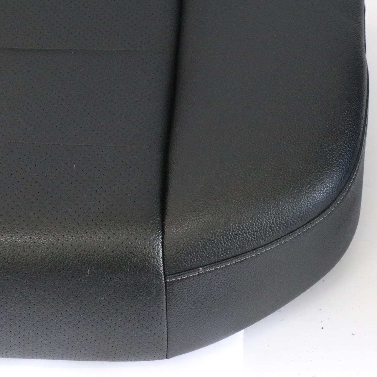 Mercedes W205 Rear Seat Bench Couch Covering Trim Black Imitation Leather