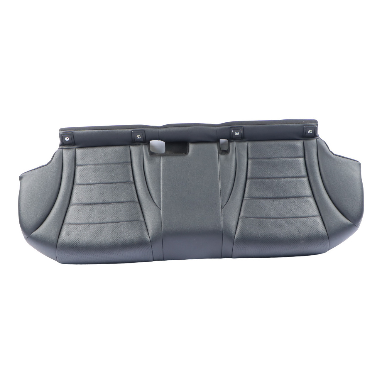 Mercedes W205 Rear Seat Bench Couch Covering Trim Black Imitation Leather