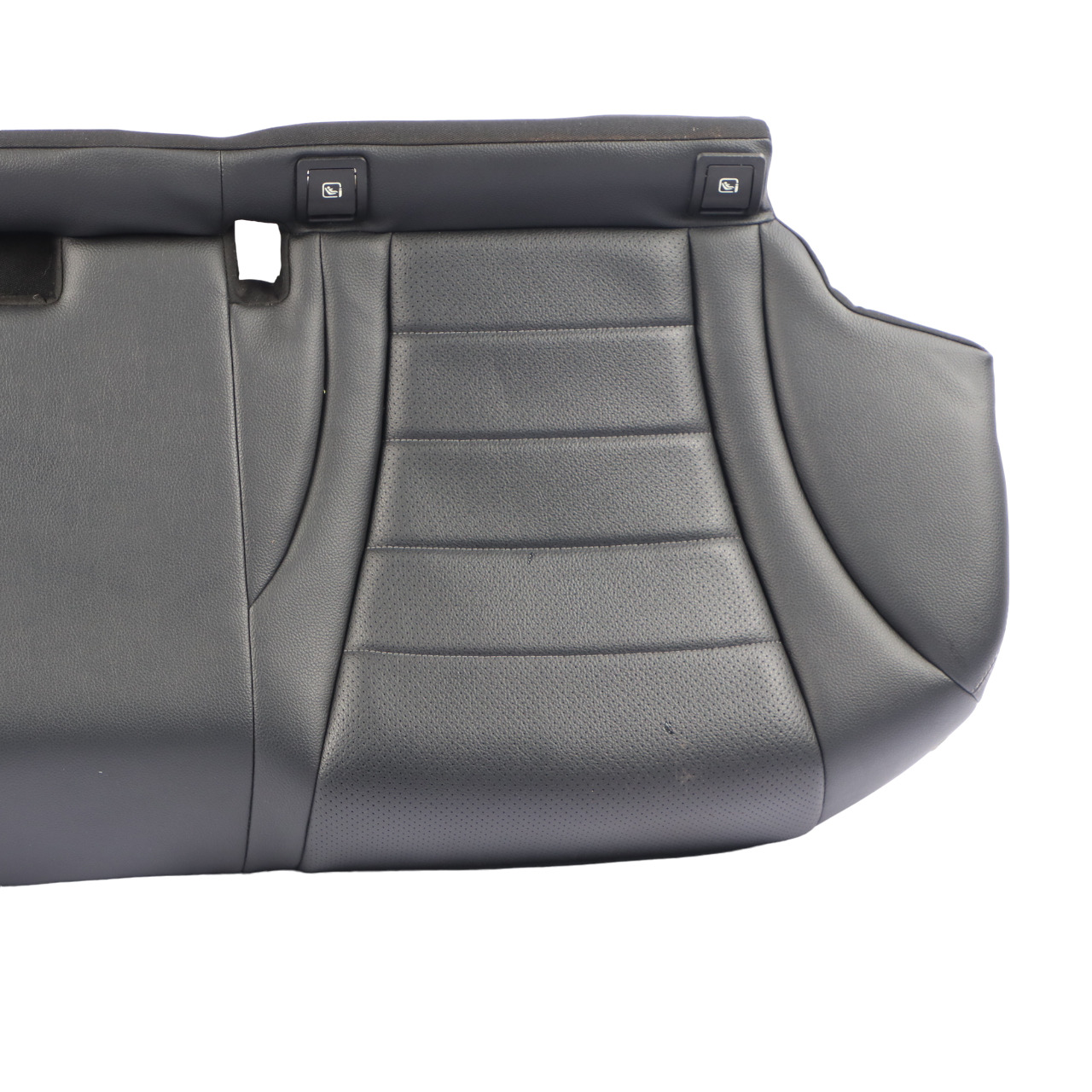 Mercedes W205 Rear Seat Bench Couch Covering Trim Black Imitation Leather