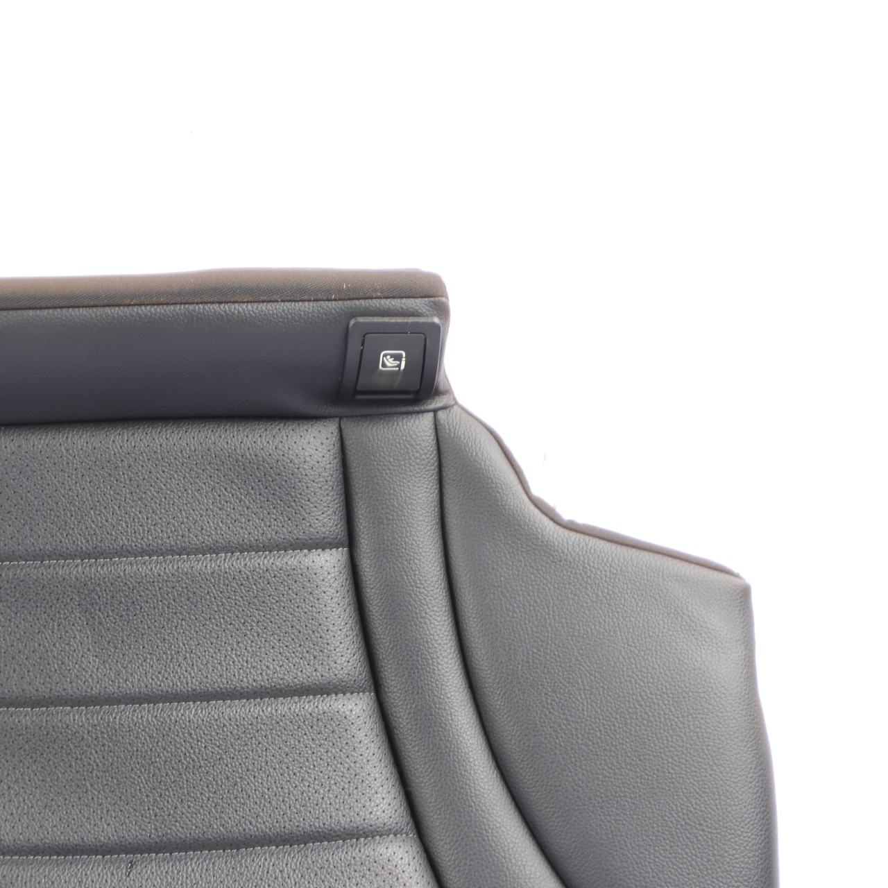 Mercedes W205 Rear Seat Bench Couch Covering Trim Black Imitation Leather