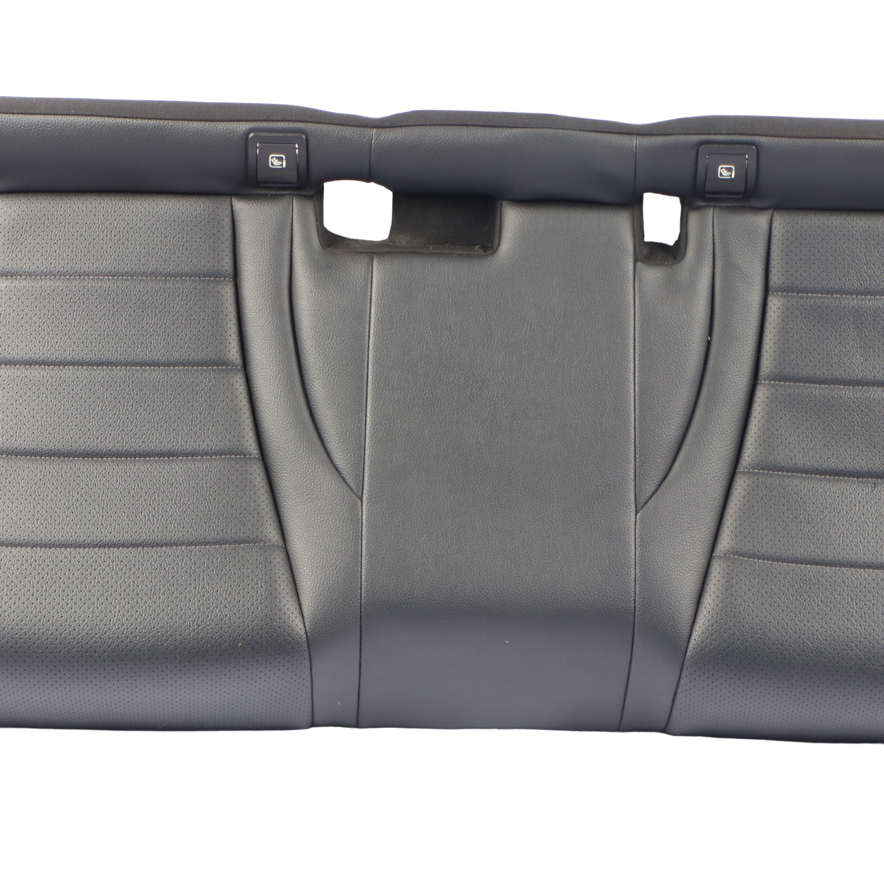 Mercedes W205 Rear Seat Bench Couch Covering Trim Black Imitation Leather