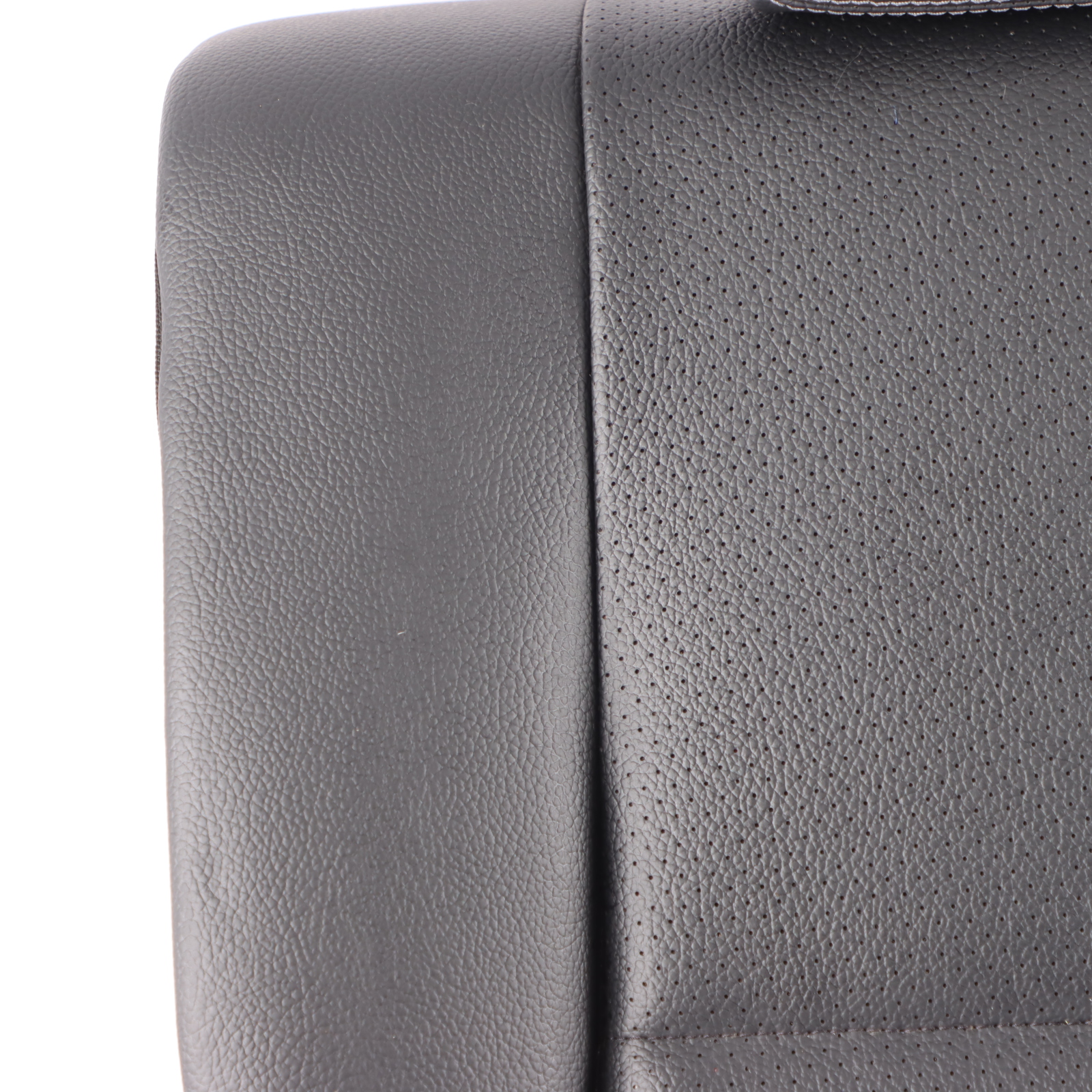 Mercedes S205 Seat Folding Backrest Rear Right O/S Black Imitation Leather