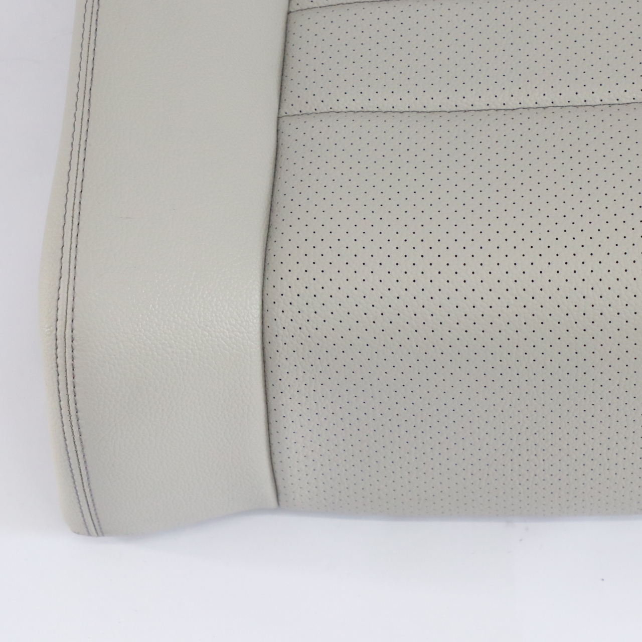 Mercedes C205 Rear Seat Bench Couch Covering Trim Grey Imitation Leather