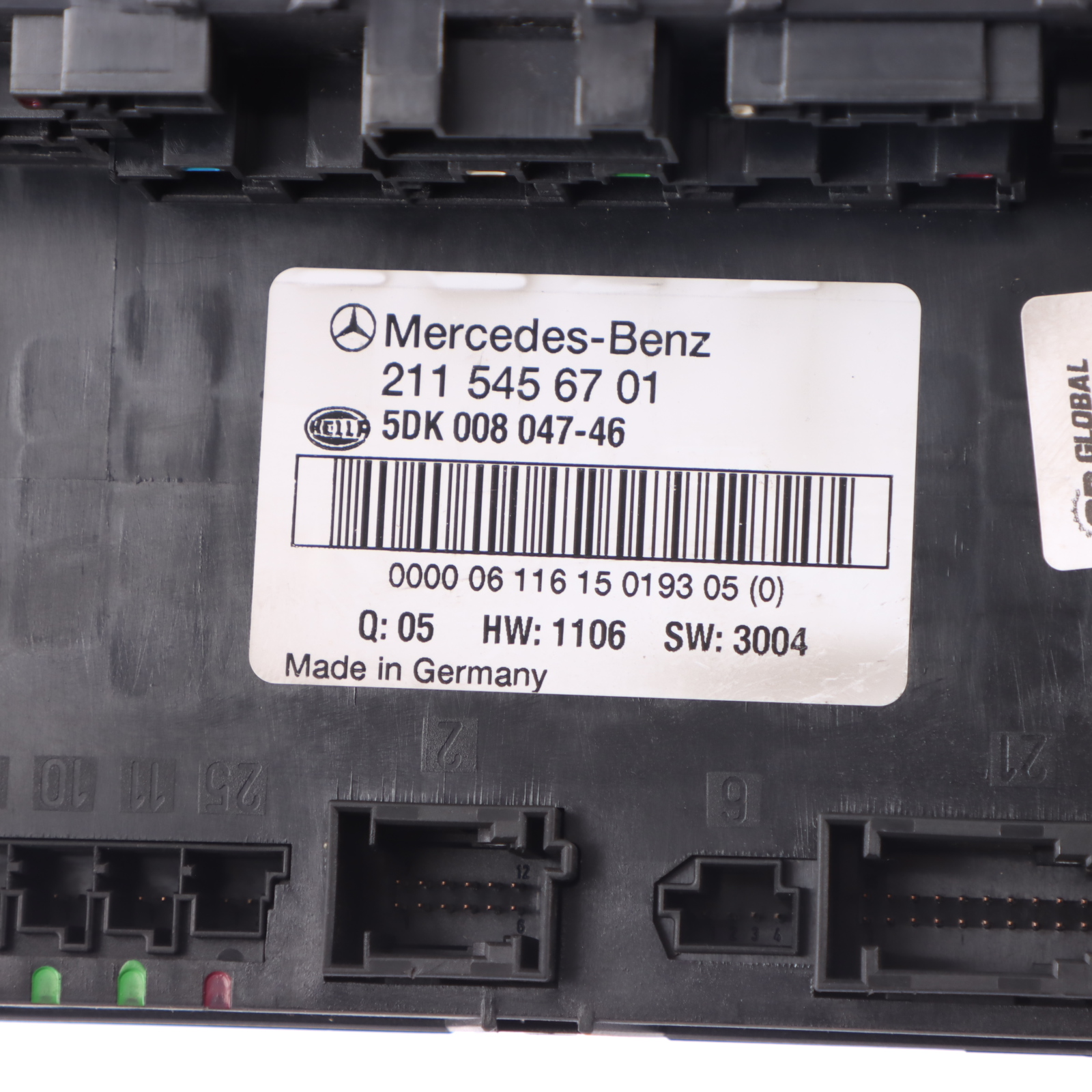 Mercedes C219 Fuse Box Rear Relay Control Unit Module A2115456701