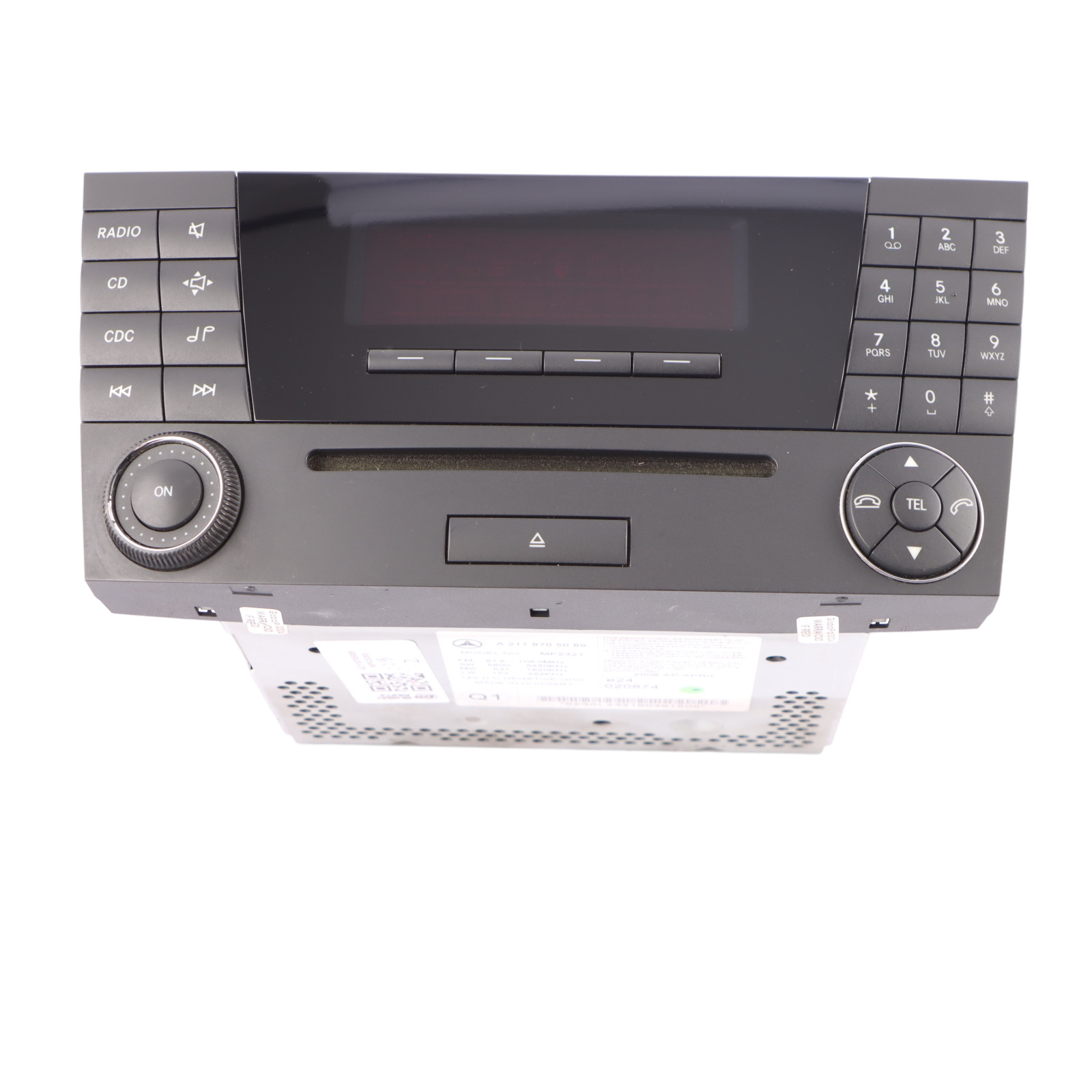 Mercedes W211 C219 Radio Head Unit CD Audio Player Control Unit A2118705089