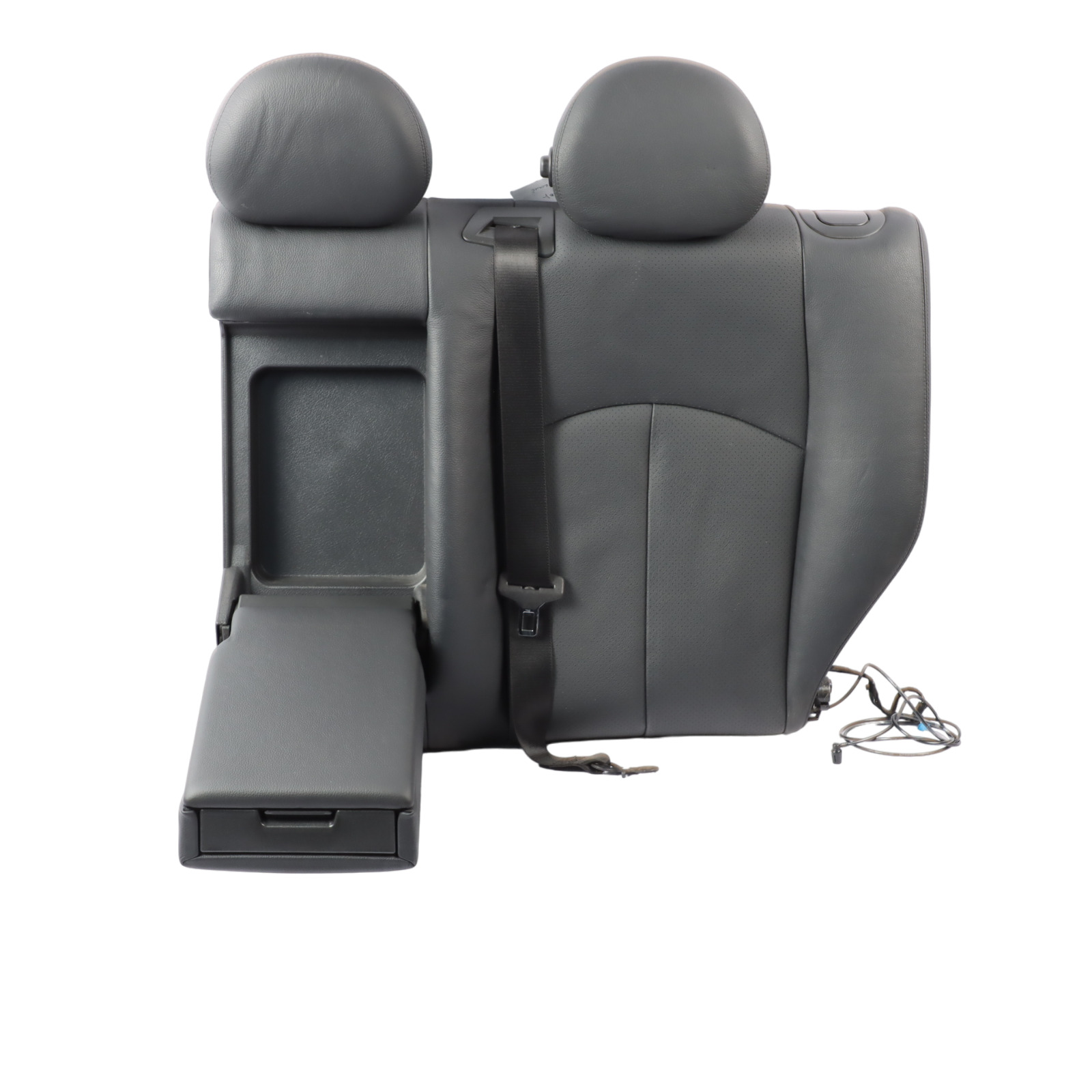 Mercedes W211 S211 Estate Seat Rear Left N/S Leather Backrest Black