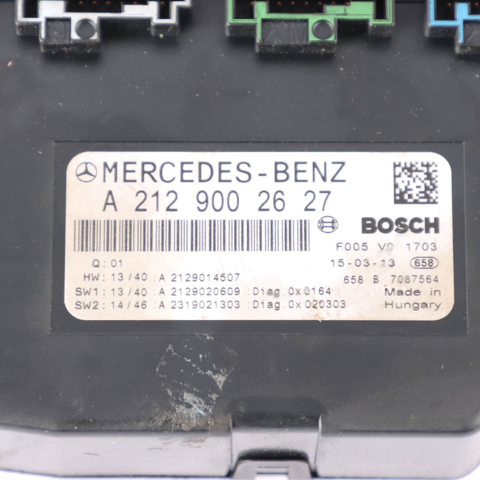 Mercedes W212 Fuse Box Relay Module Control Unit A2129002627