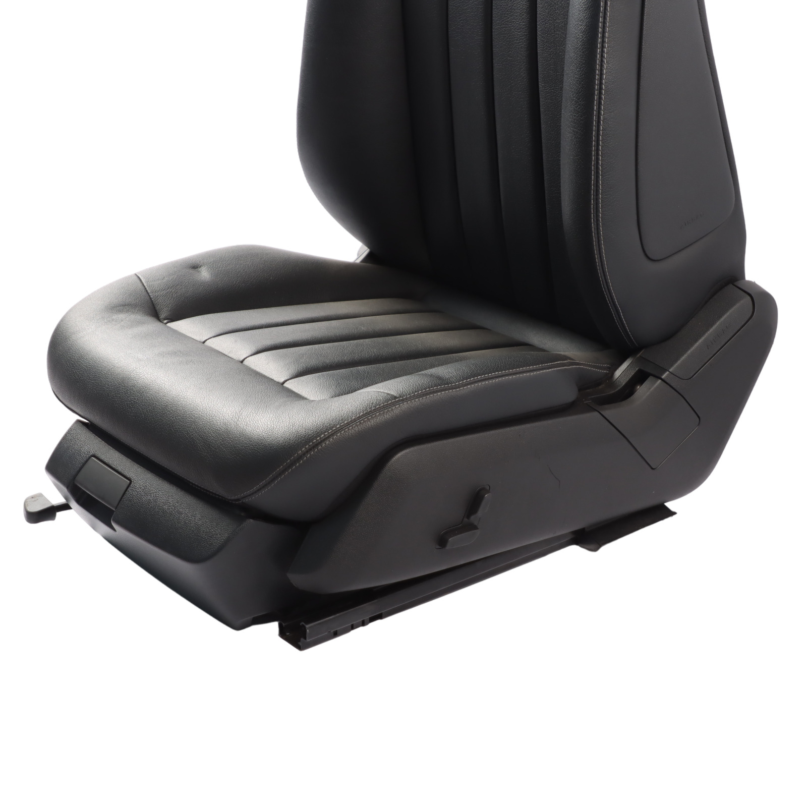 Front Seat Mercedes W212 Left N/S Heated Black Leather Nappa Electric