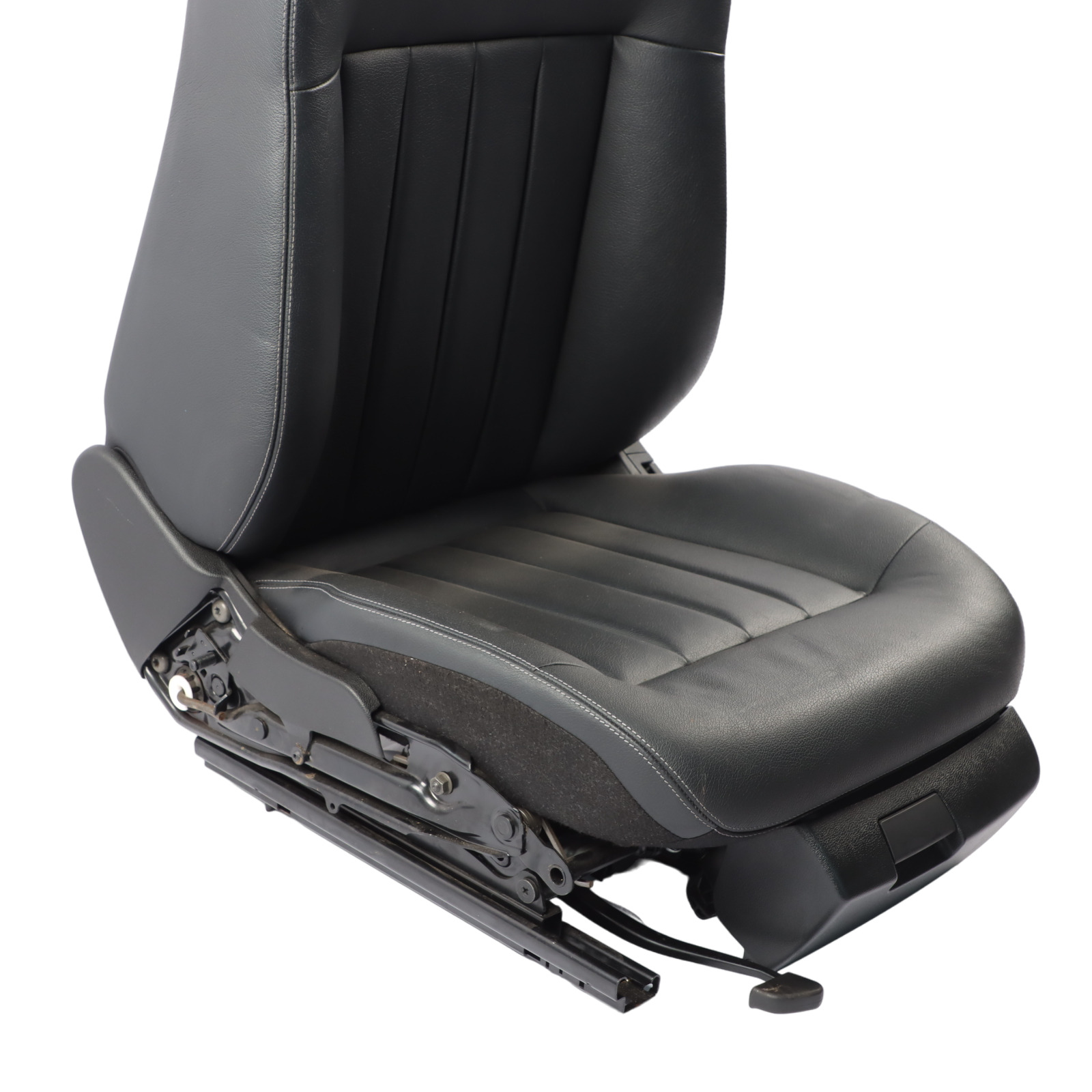 Front Seat Mercedes W212 Left N/S Heated Black Leather Nappa Electric