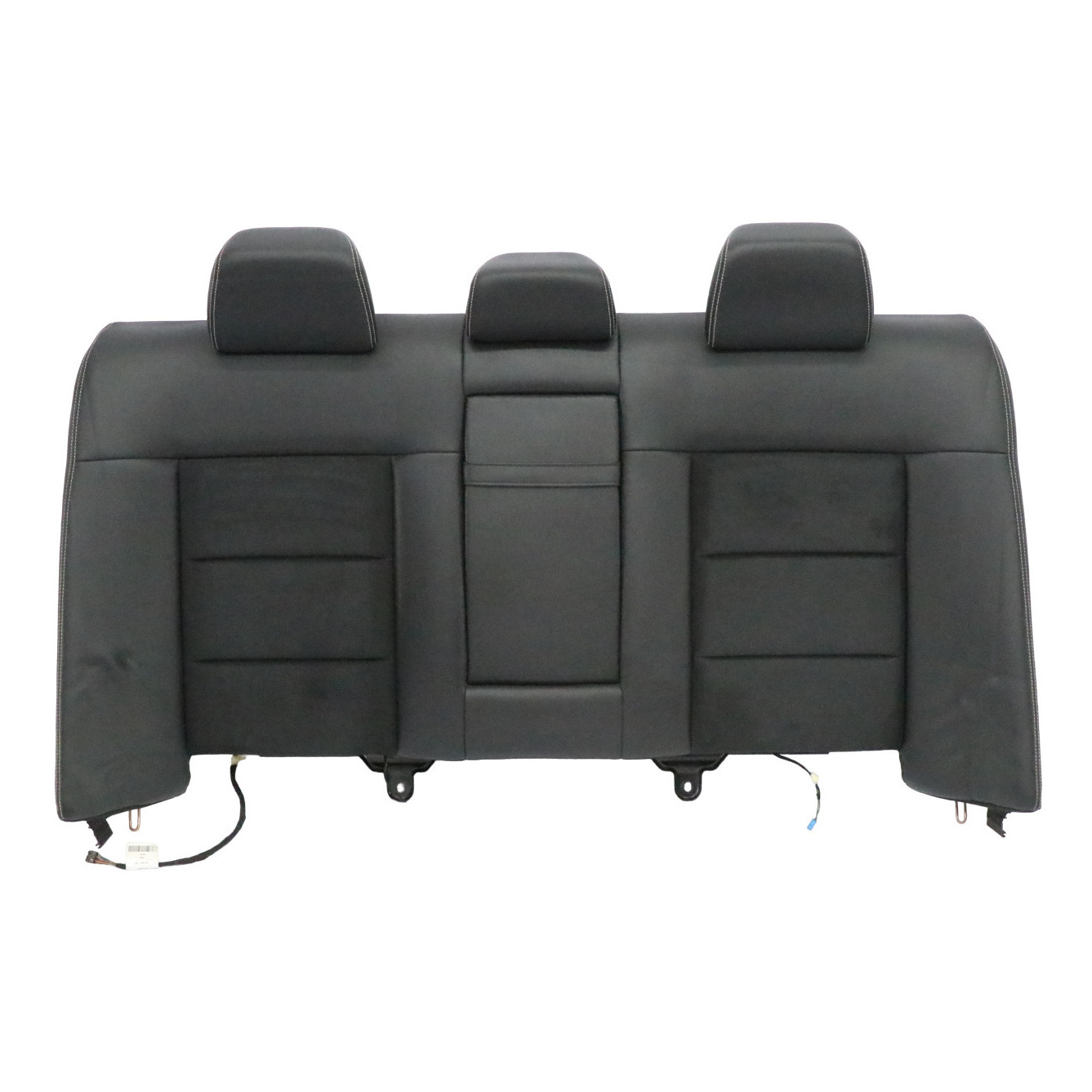 Mercedes W212 Saloon Rear Seat Backrest  Black Microfiber Imitation Leather