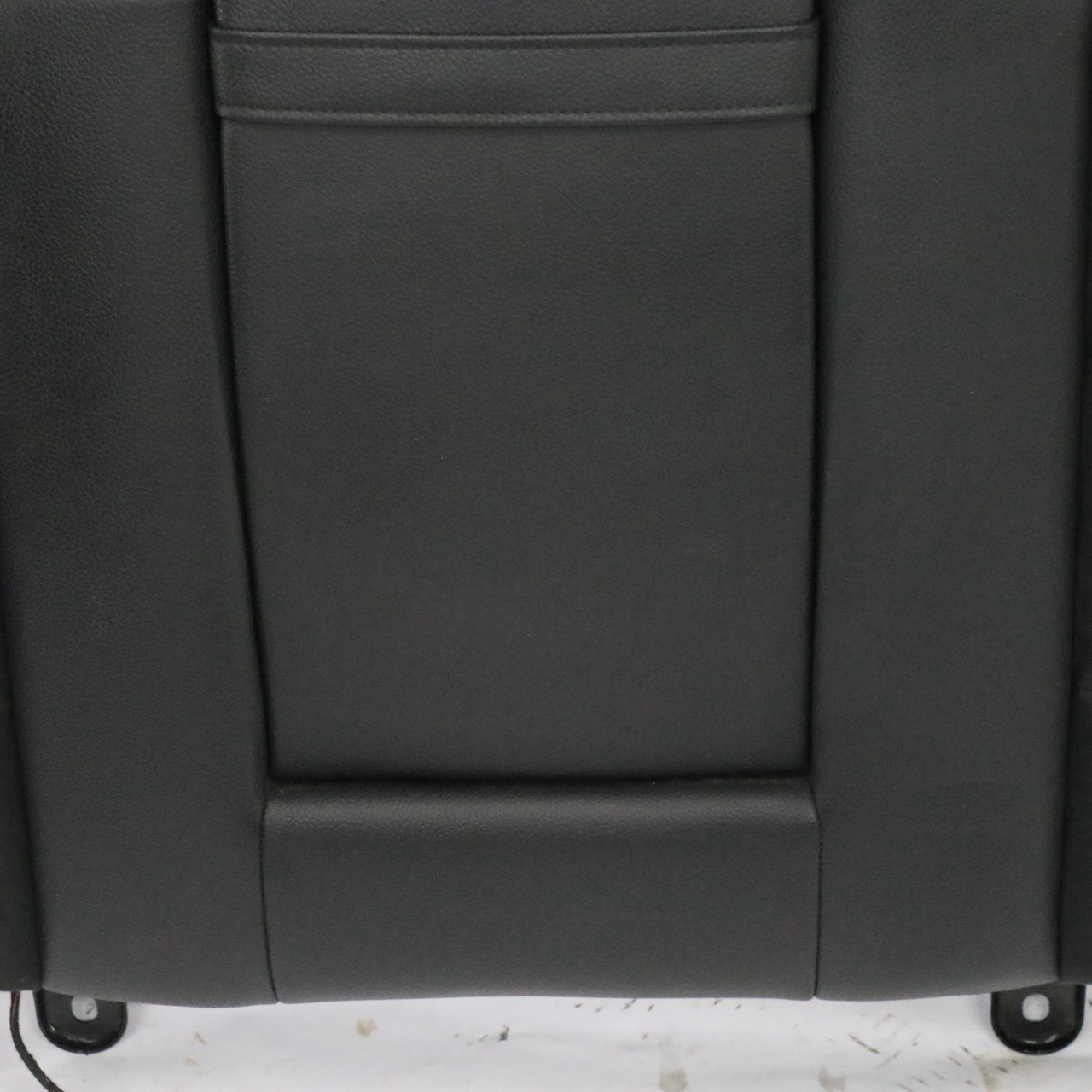 Mercedes W212 Saloon Rear Seat Backrest  Black Microfiber Imitation Leather