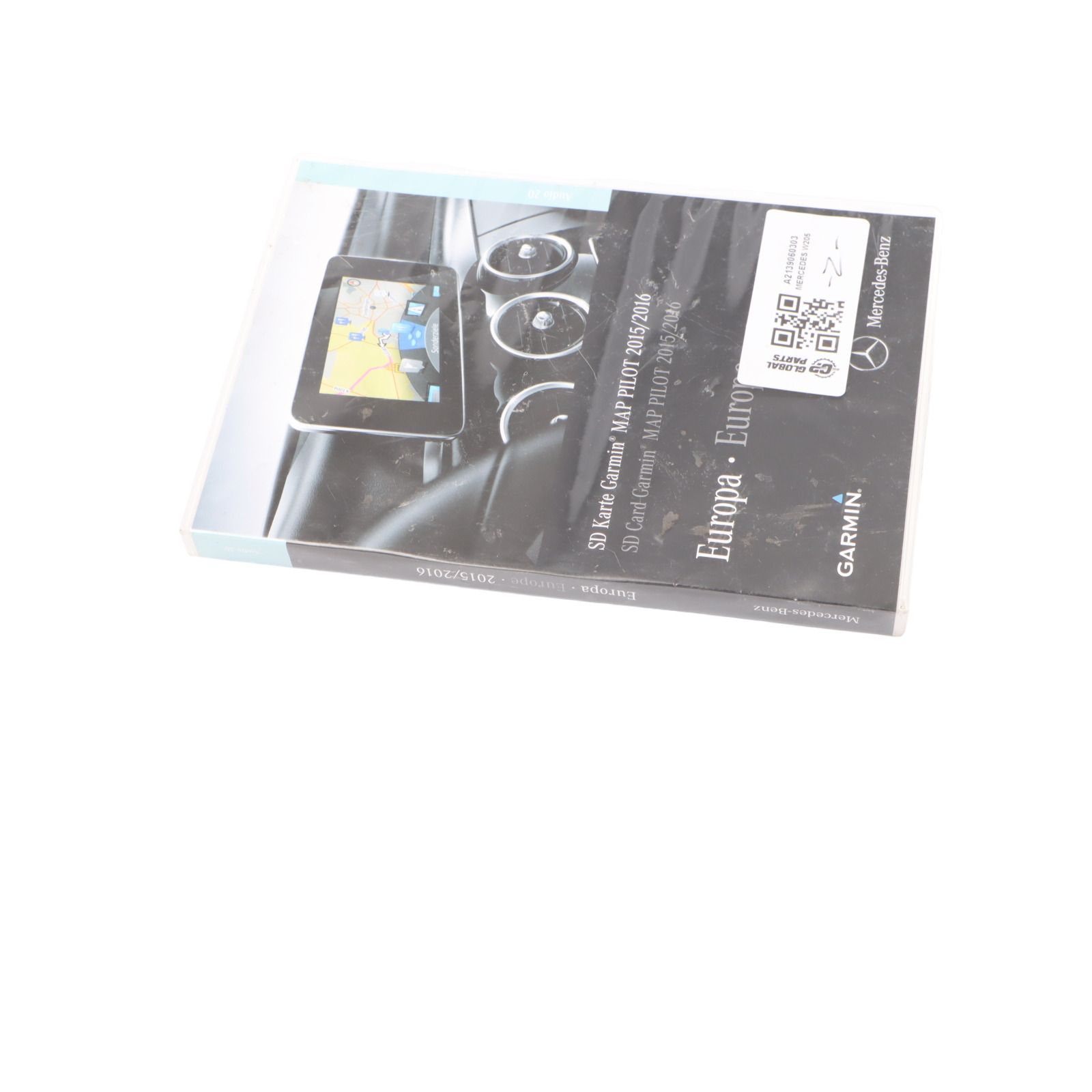 Mercedes W205 Navigation 2015/2016 Update SD Card Road Map Europe A2139060303