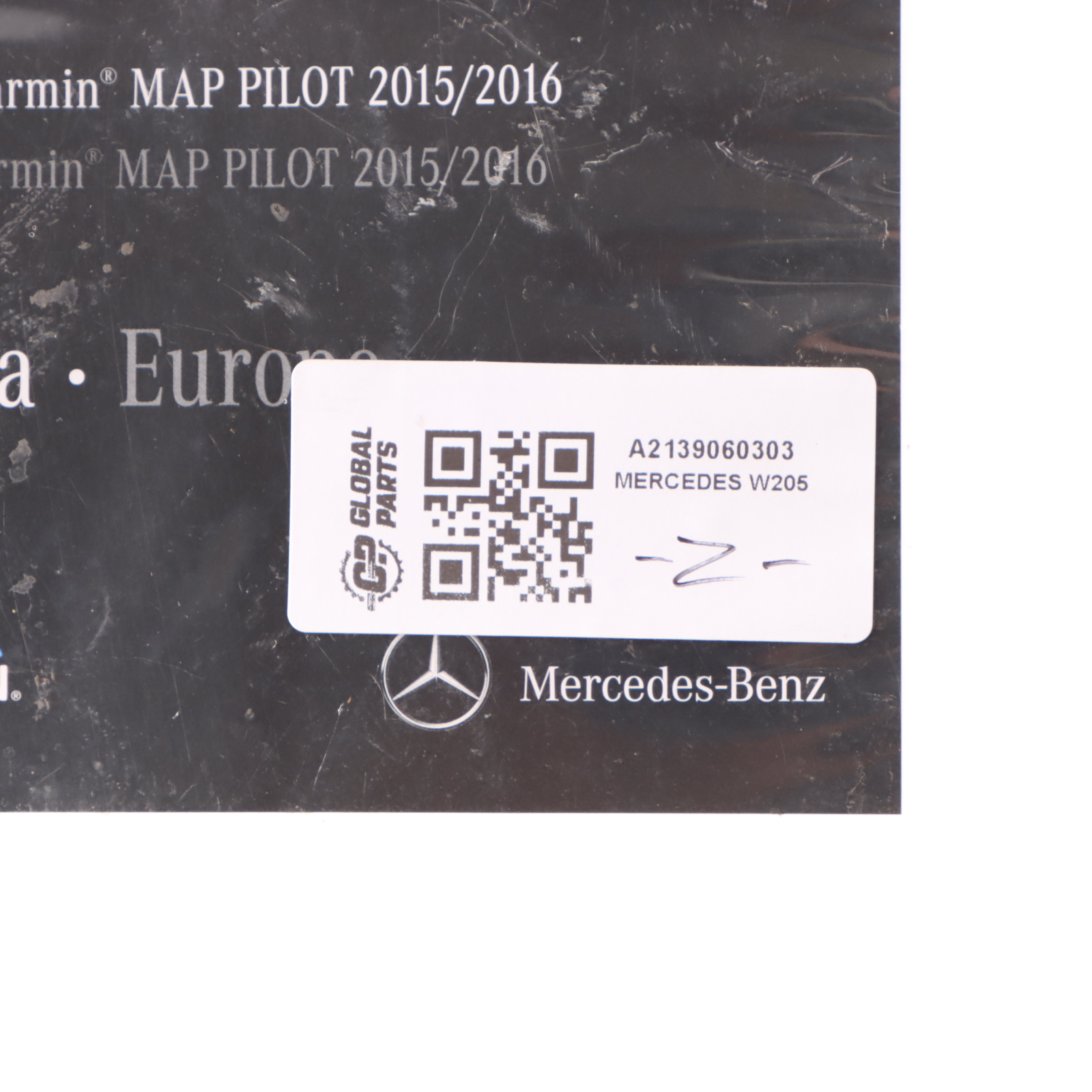 Mercedes W205 Navigation 2015/2016 Update SD Card Road Map Europe A2139060303