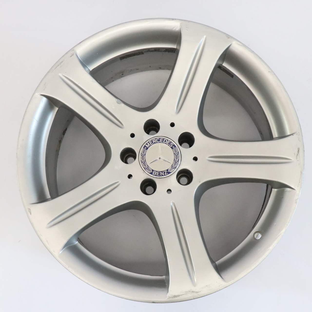 Mercedes CLS C219 Rear Silver Alloy Wheel Rim 18" 5 Spoke 8,5J ET:18 A2194010802