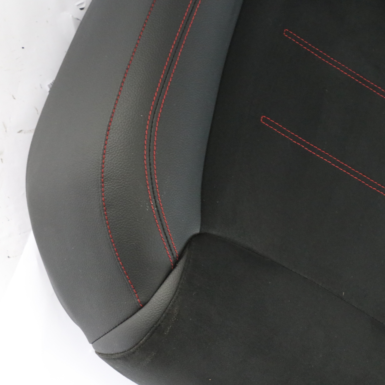 Mercedes H243 Rear Seat Bench Imitation Leather Fabric Black A2439203000