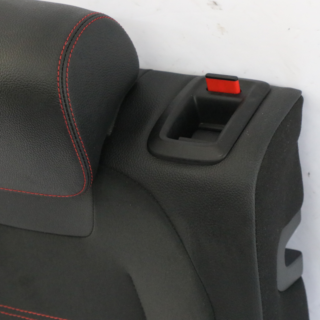 Mercedes H243 Rear Seat Backrest Left N/S Imitation Leather Fabric Black