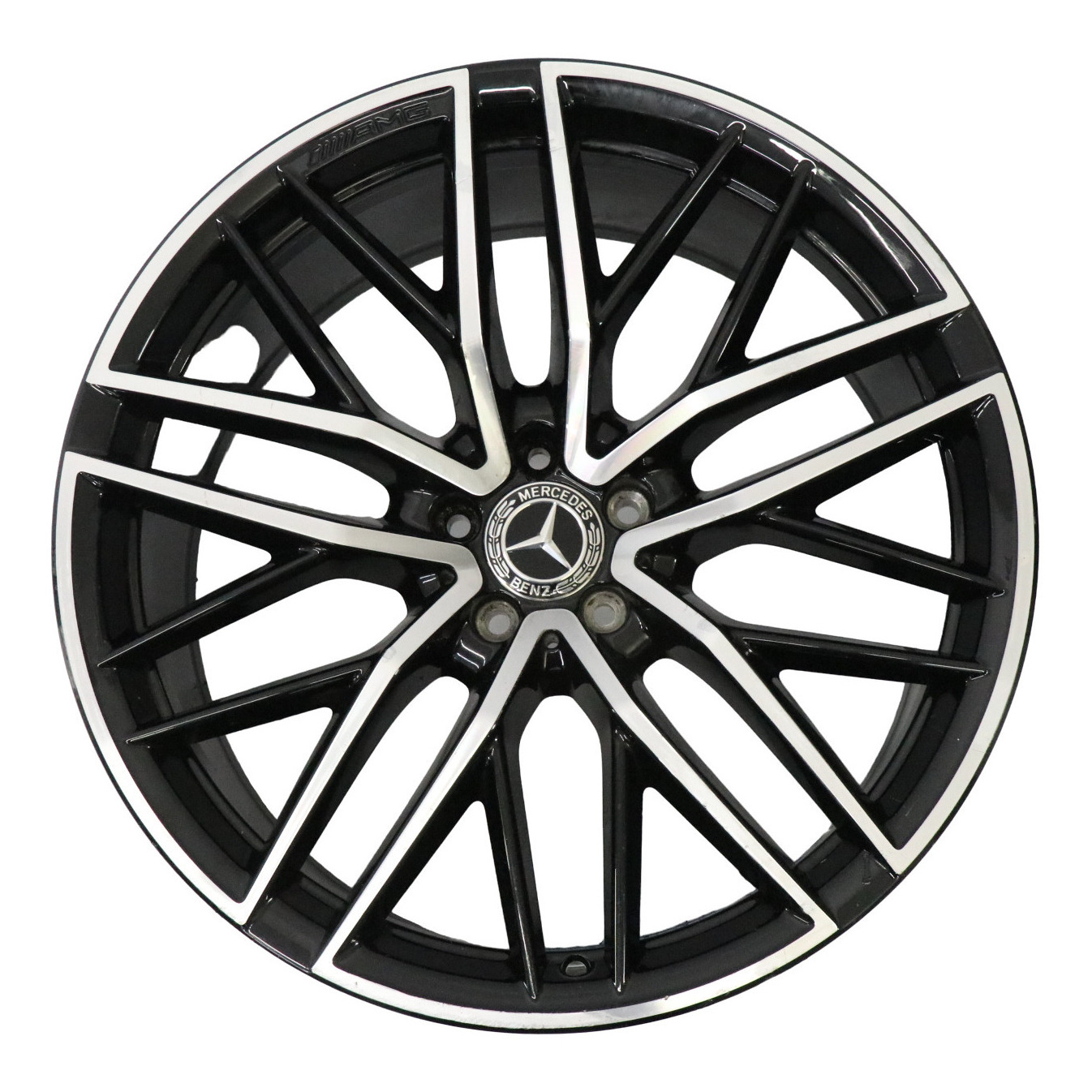 Mercedes GLC X253 AMG Rear Black Wheel Alloy Rim 21" 10 Double Spoke ET:22 9,5J