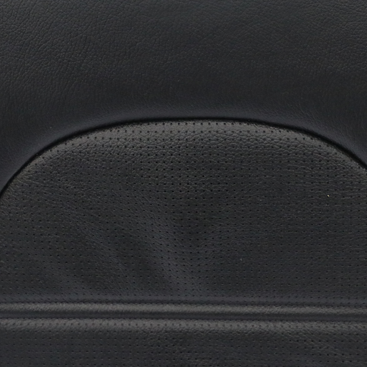 Mercedes C253 Seat Backrest Rear Right O/S Back Cover Leather Black A2539202101