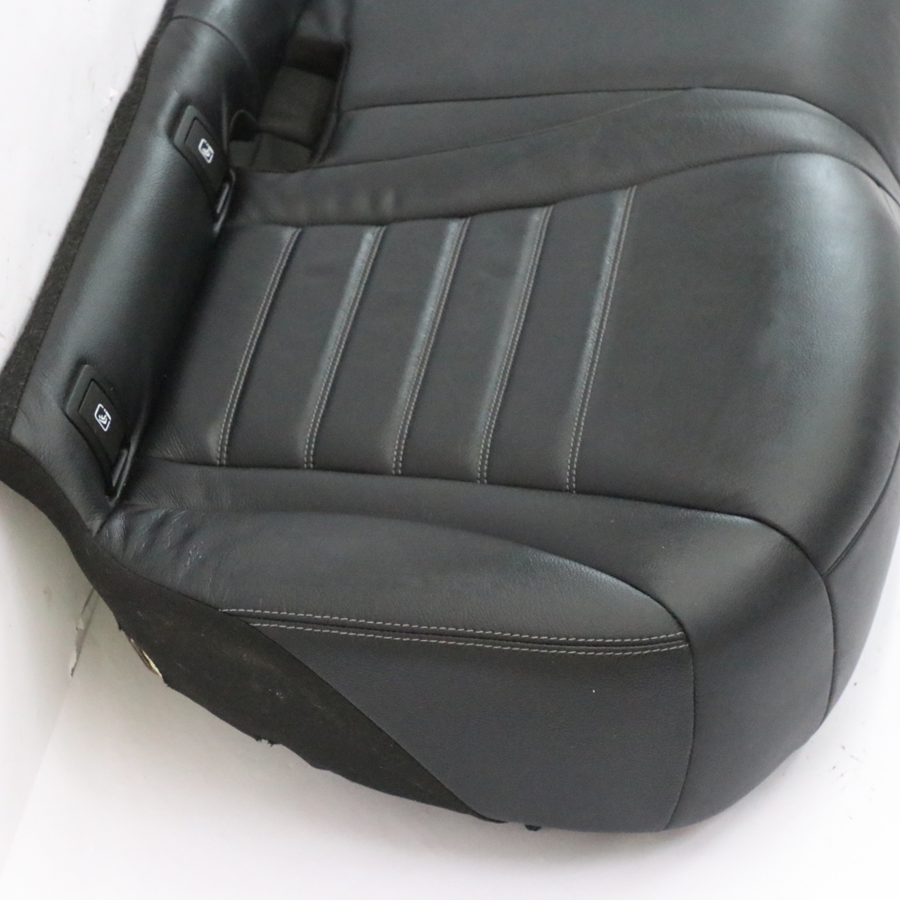 Mercedes X253 Rear Seat Bench Couch Covering Seating Trim Black Leather