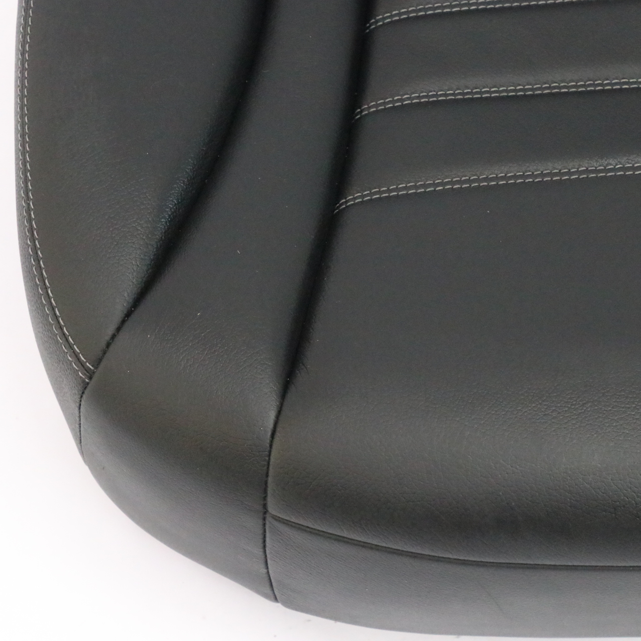 Mercedes X253 Rear Seat Bench Couch Covering Seating Trim Black Leather