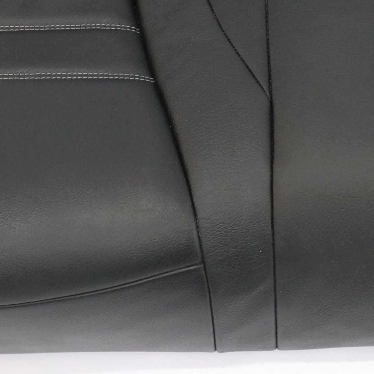 Mercedes X253 Rear Seat Bench Couch Covering Seating Trim Black Leather