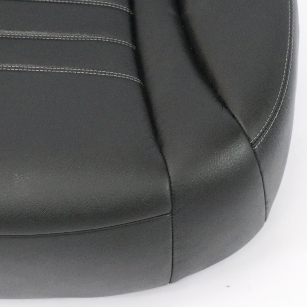 Mercedes X253 Rear Seat Bench Couch Covering Seating Trim Black Leather