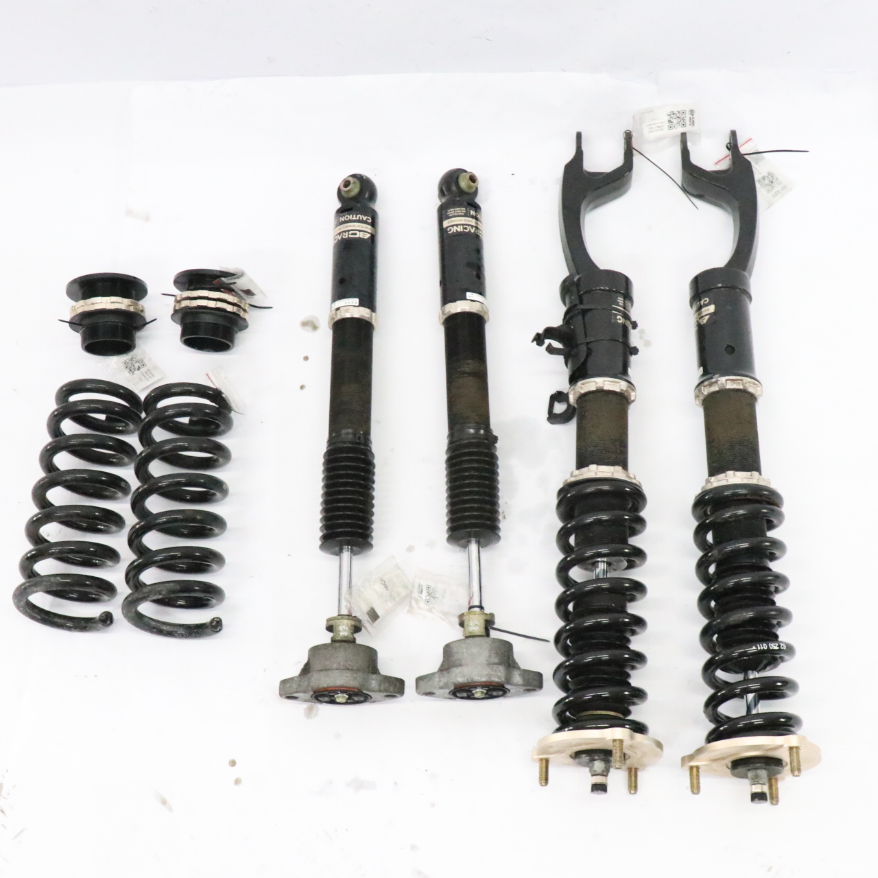 Mercedes W213 Spring Strut BC Racing Front Rear Left Right Shock Absorber Set