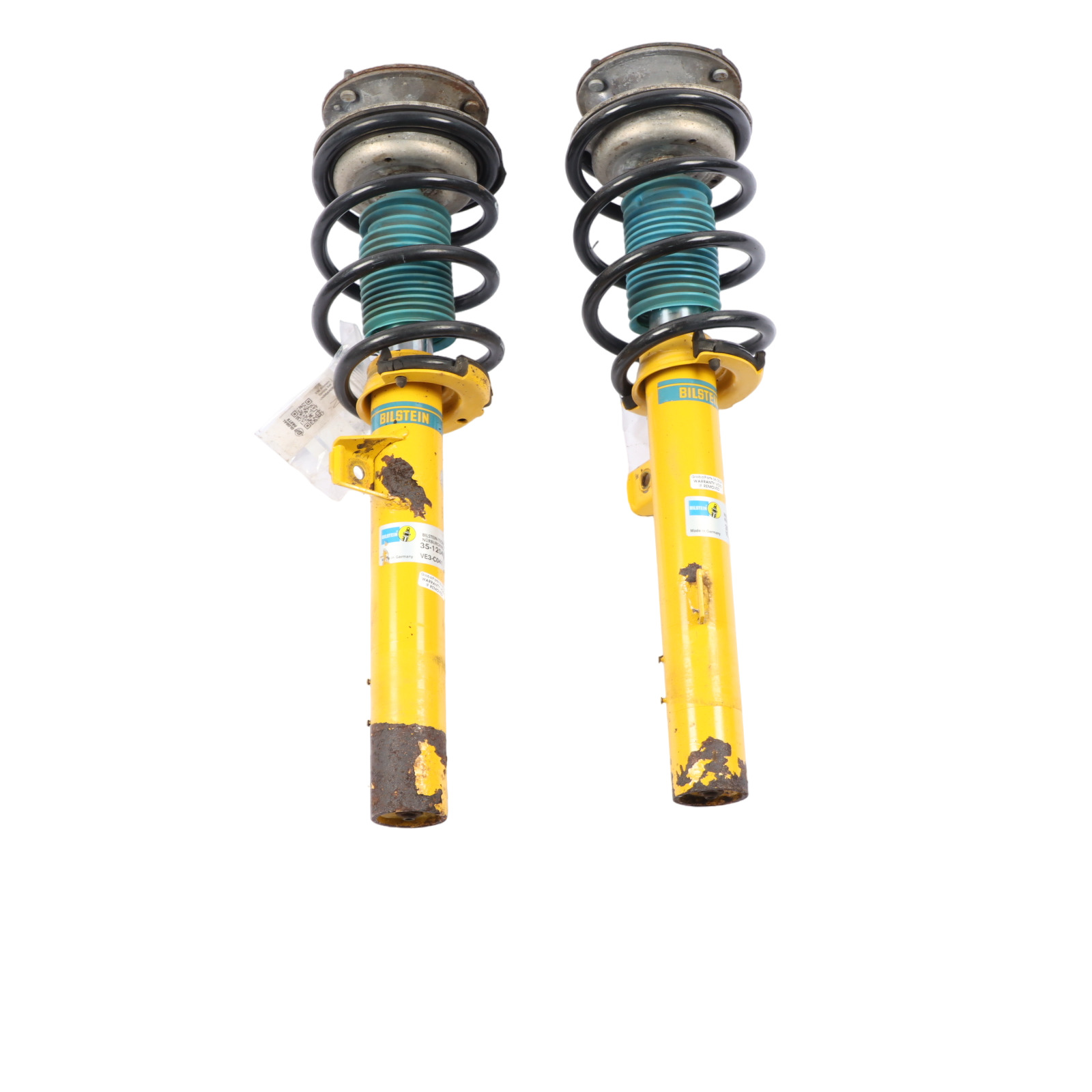 BMW E90 E91 E92 Bilstein Front Rear Left Right Suspension Strut Coil Spring Set