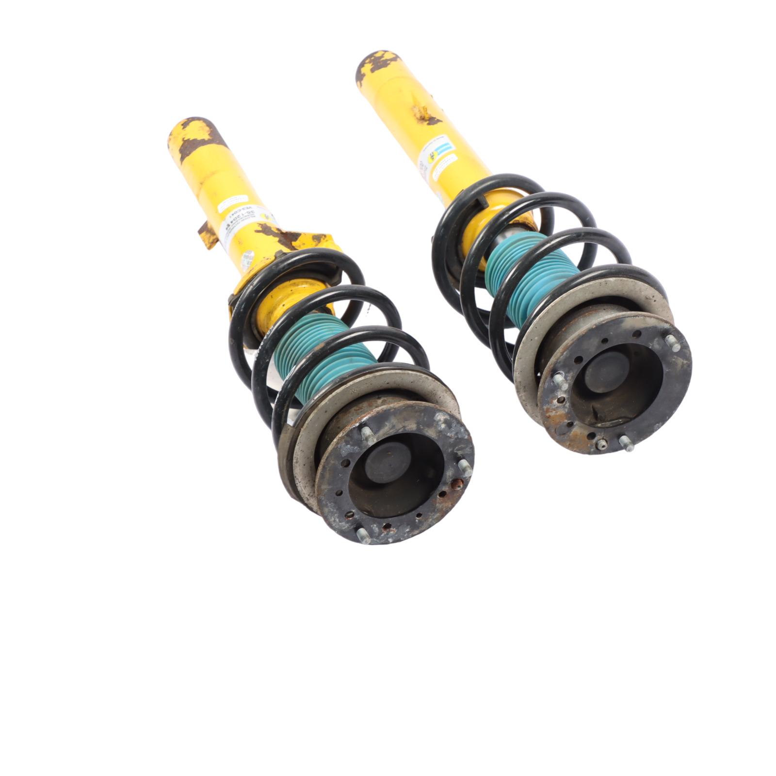 BMW E90 E91 E92 Bilstein Front Rear Left Right Suspension Strut Coil Spring Set