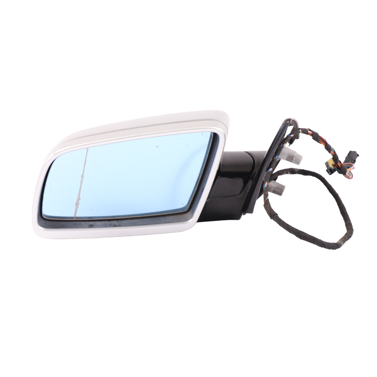 BMW 6 Series E63 E64 Heated Left Wing Mirror N/S Titansilber Metallic Silver